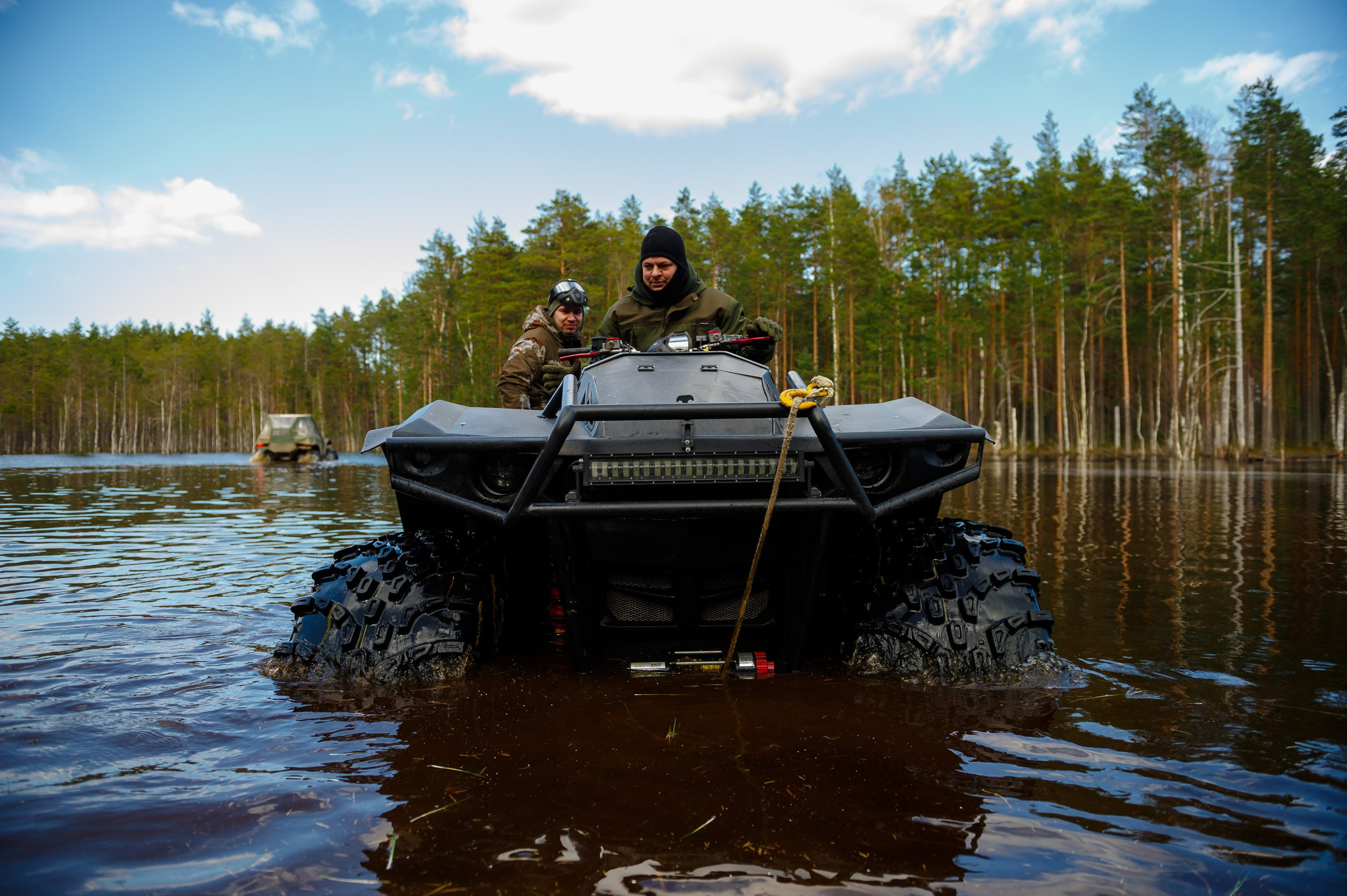 Ленинград-трофи 2024 — Вездеход Секач промо. Фотограф Алексей Алексеев