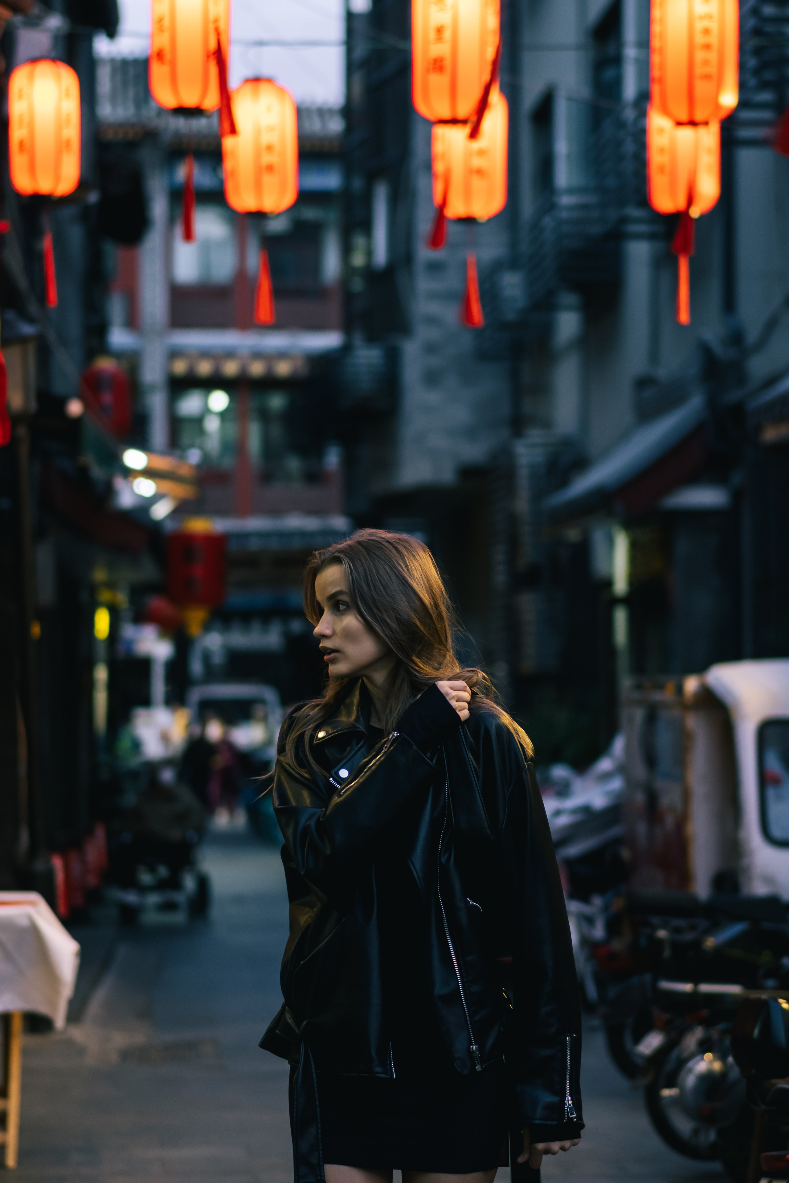 Photoshoot on Qianmen Street, Beijing