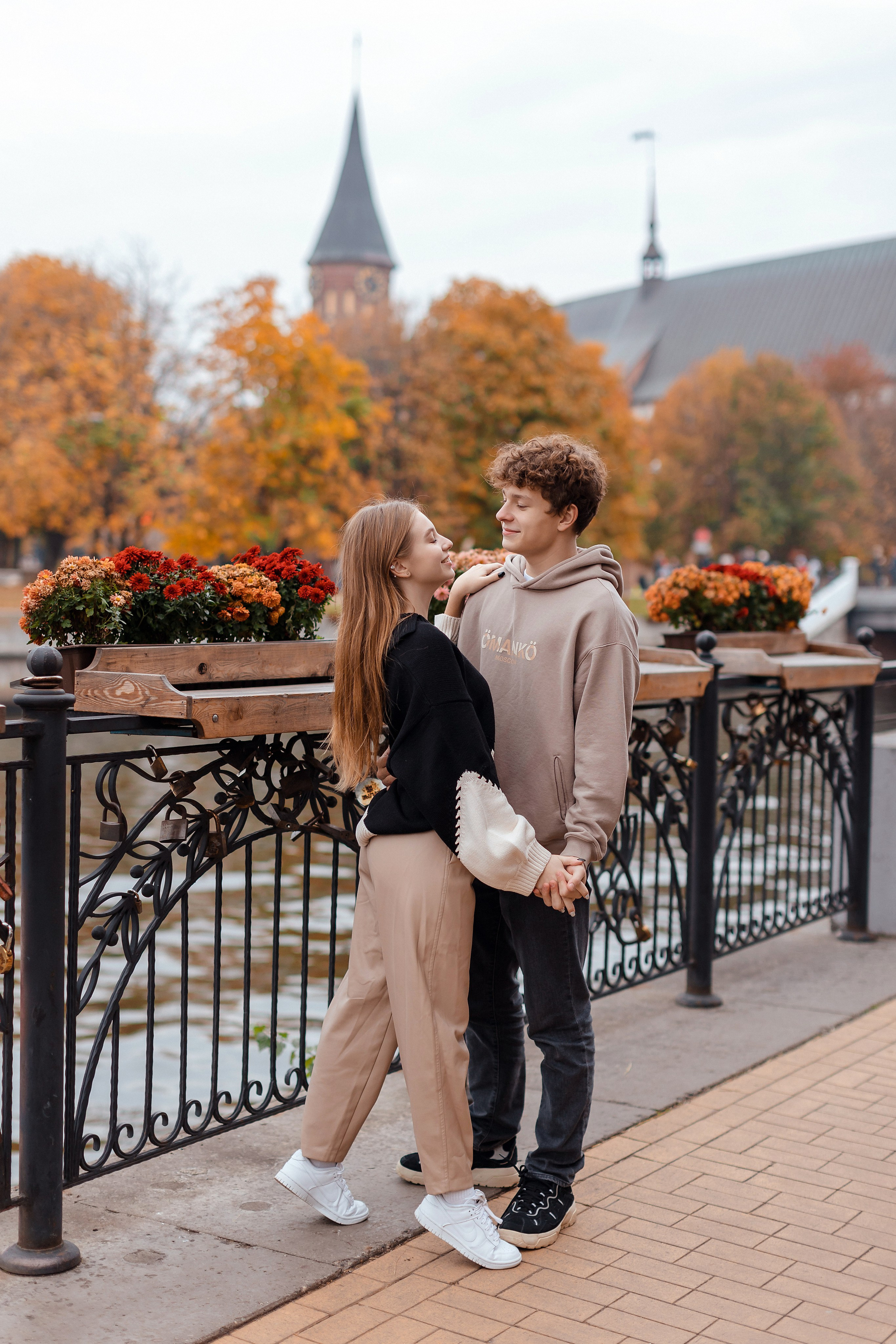 Семейная, золотая осень. Фотограф в Калининграде свадебная фотография, репортажная, фотосессии