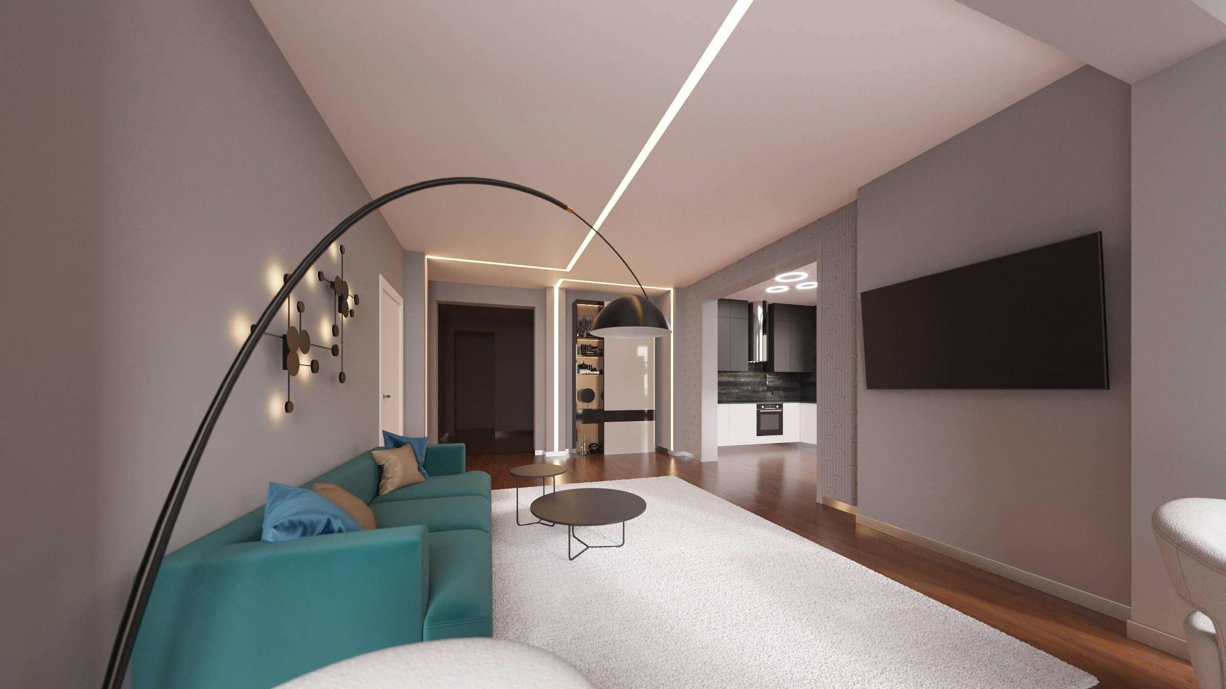 New old house. Interior designer Nataliia Iksanova