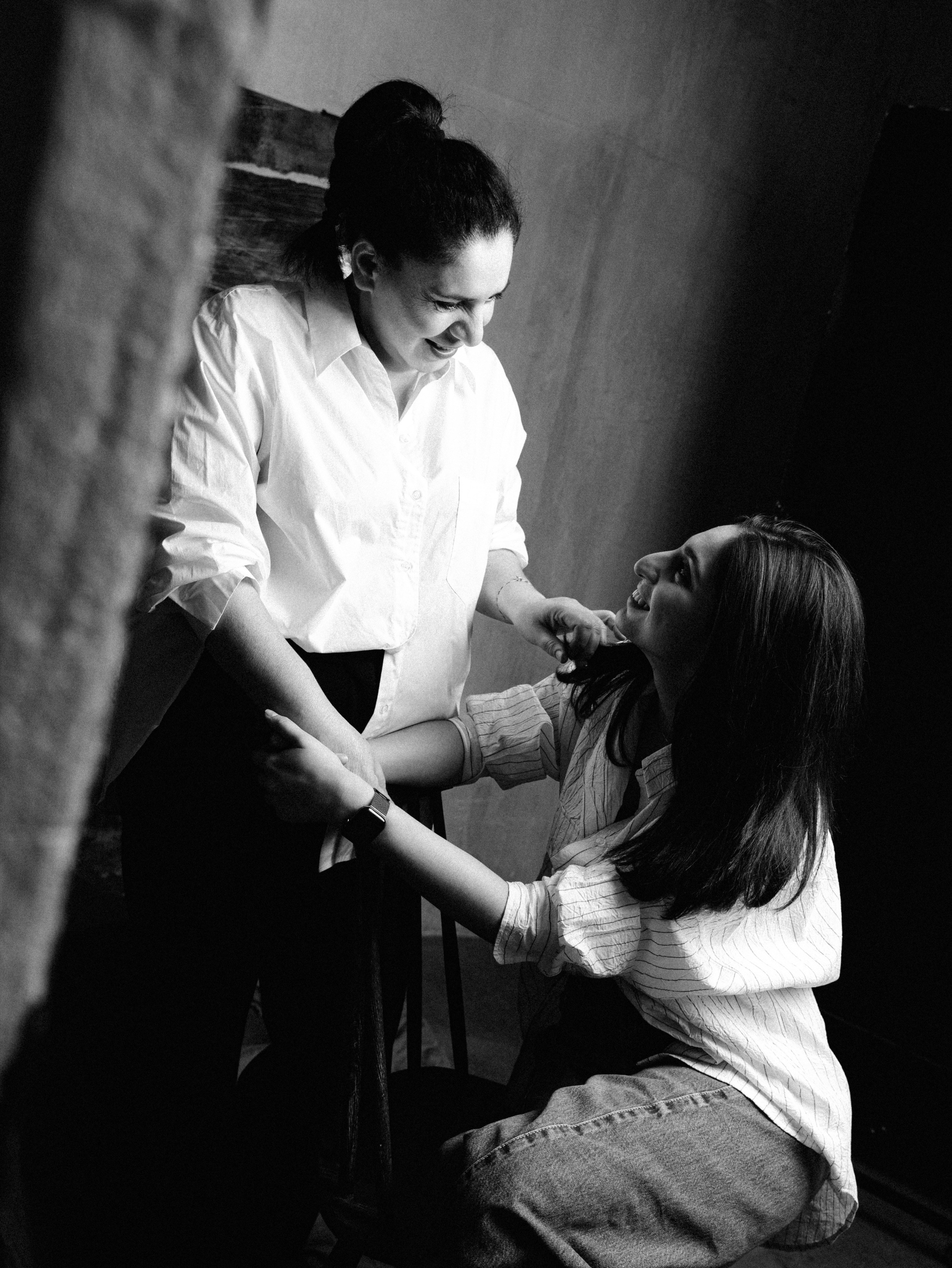 Сюзанна с Мамой для семейного альбома. Антон Ермаков | Коммерческий фотограф в Москве