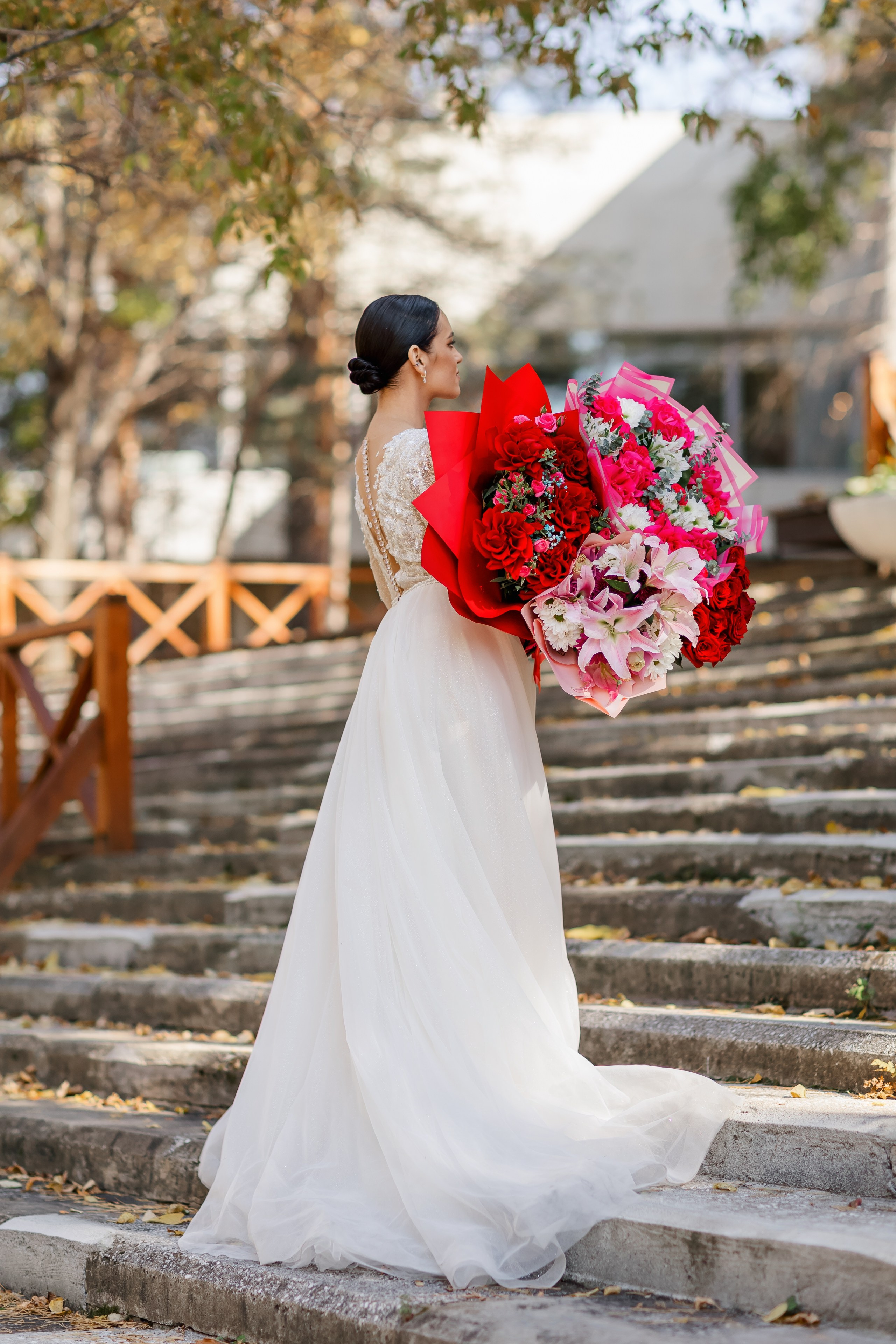 Степан и Алина. Красивая осенняя прогулка. Свадебный фотограф в Хабаровске