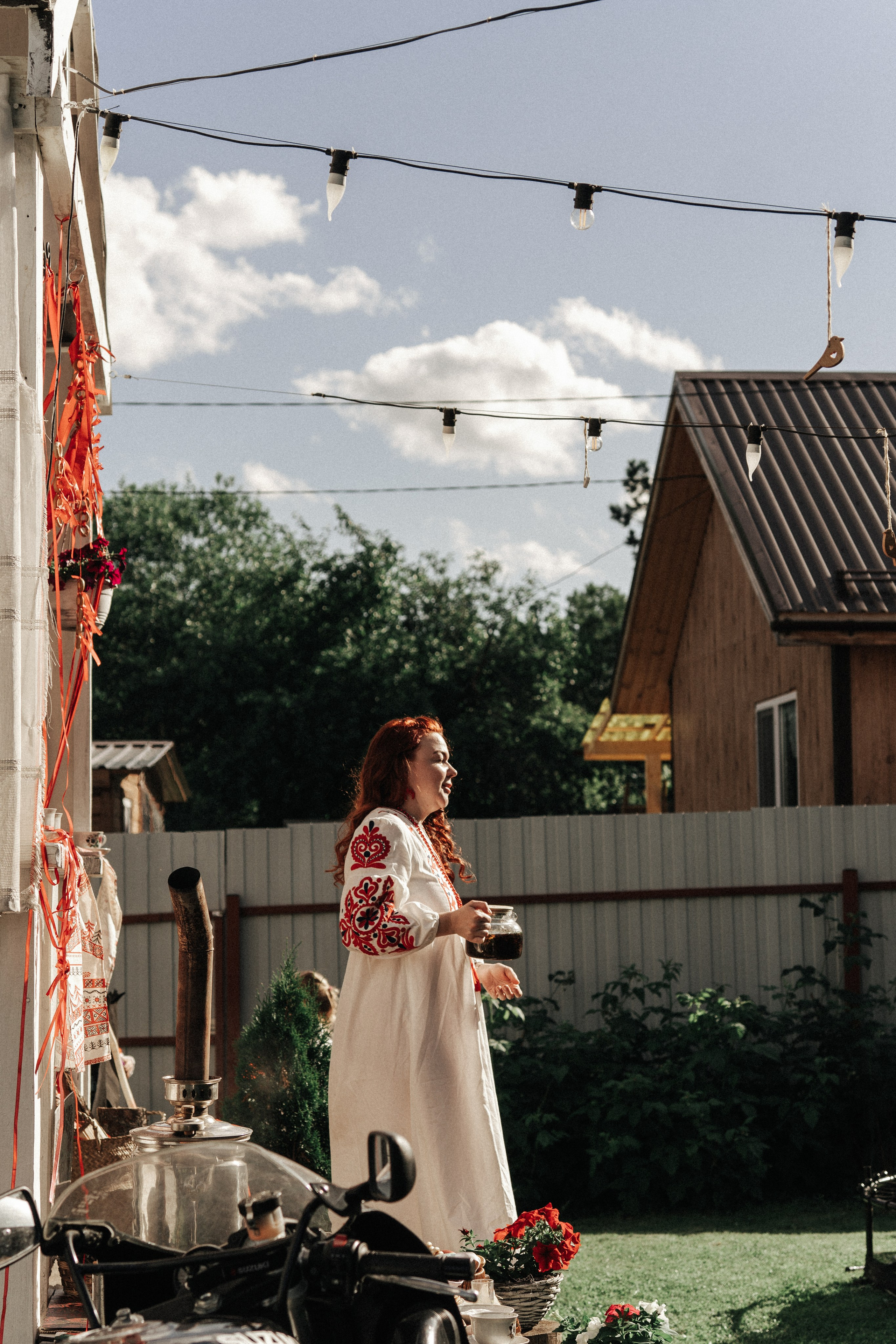 День Рождения в русском стиле. Alenasokolowa.ru