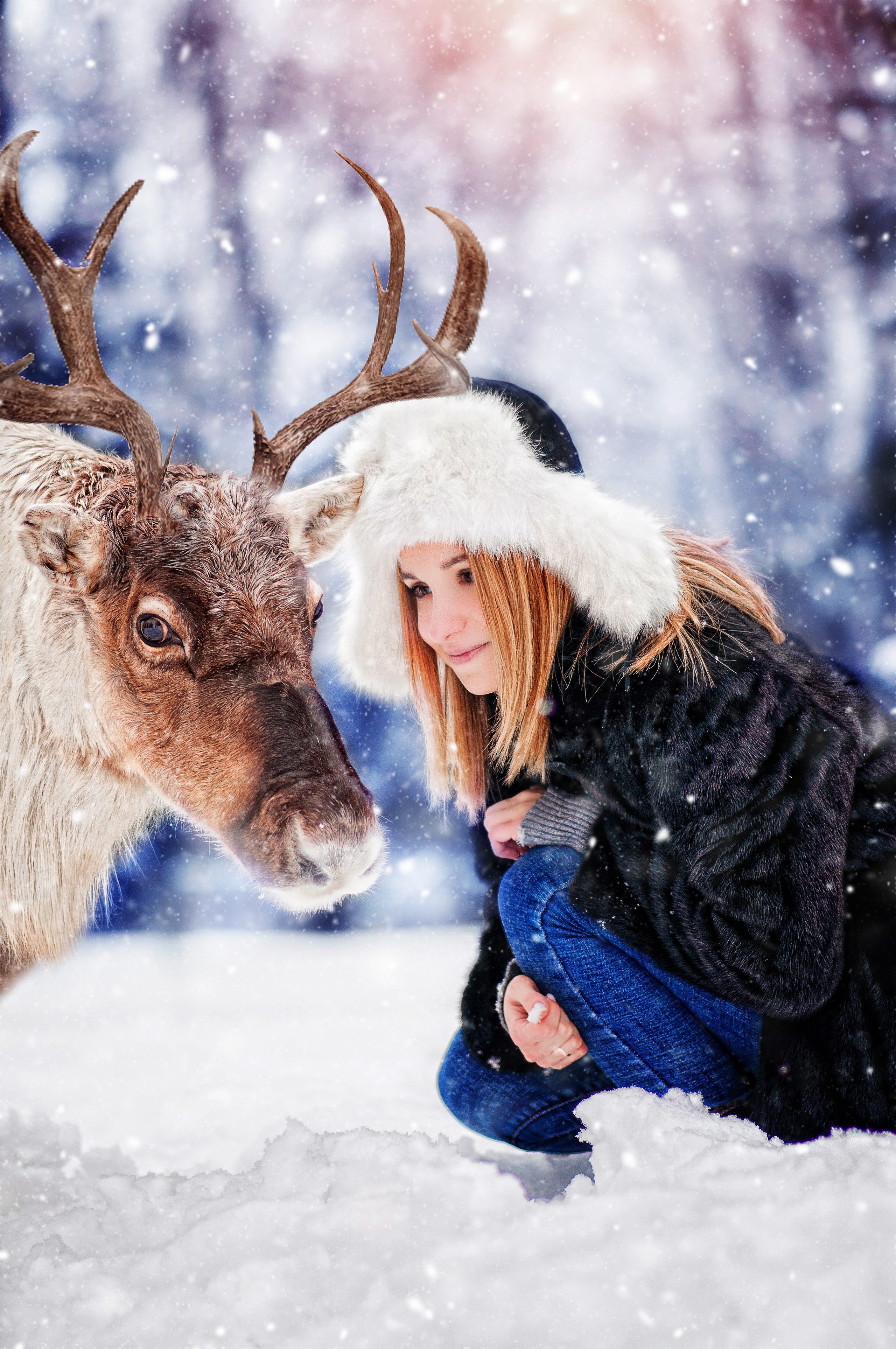 Фотодень с Оленями Газпром. Профессиональные фотосессии