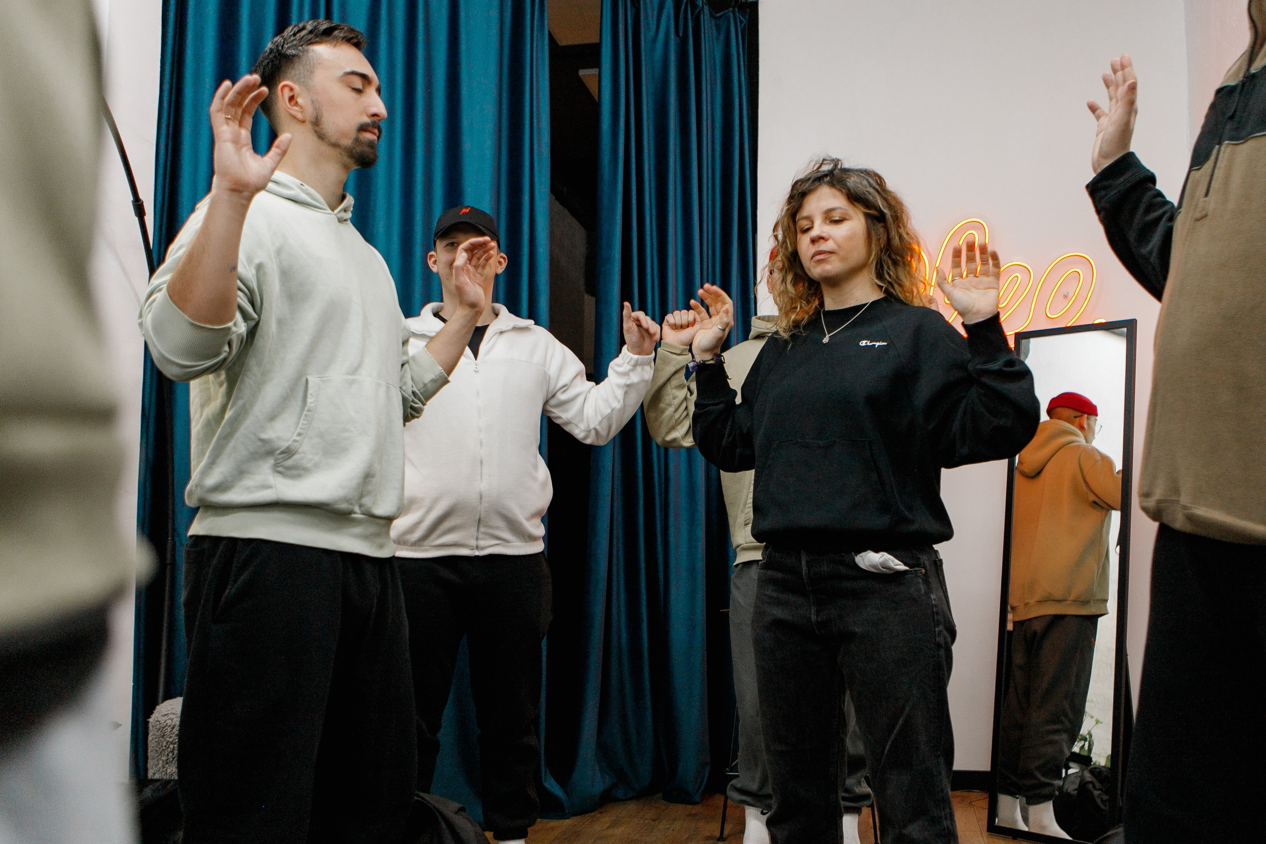 Мастер-класс по вокалу. Фотограф Анастасия Кулешова