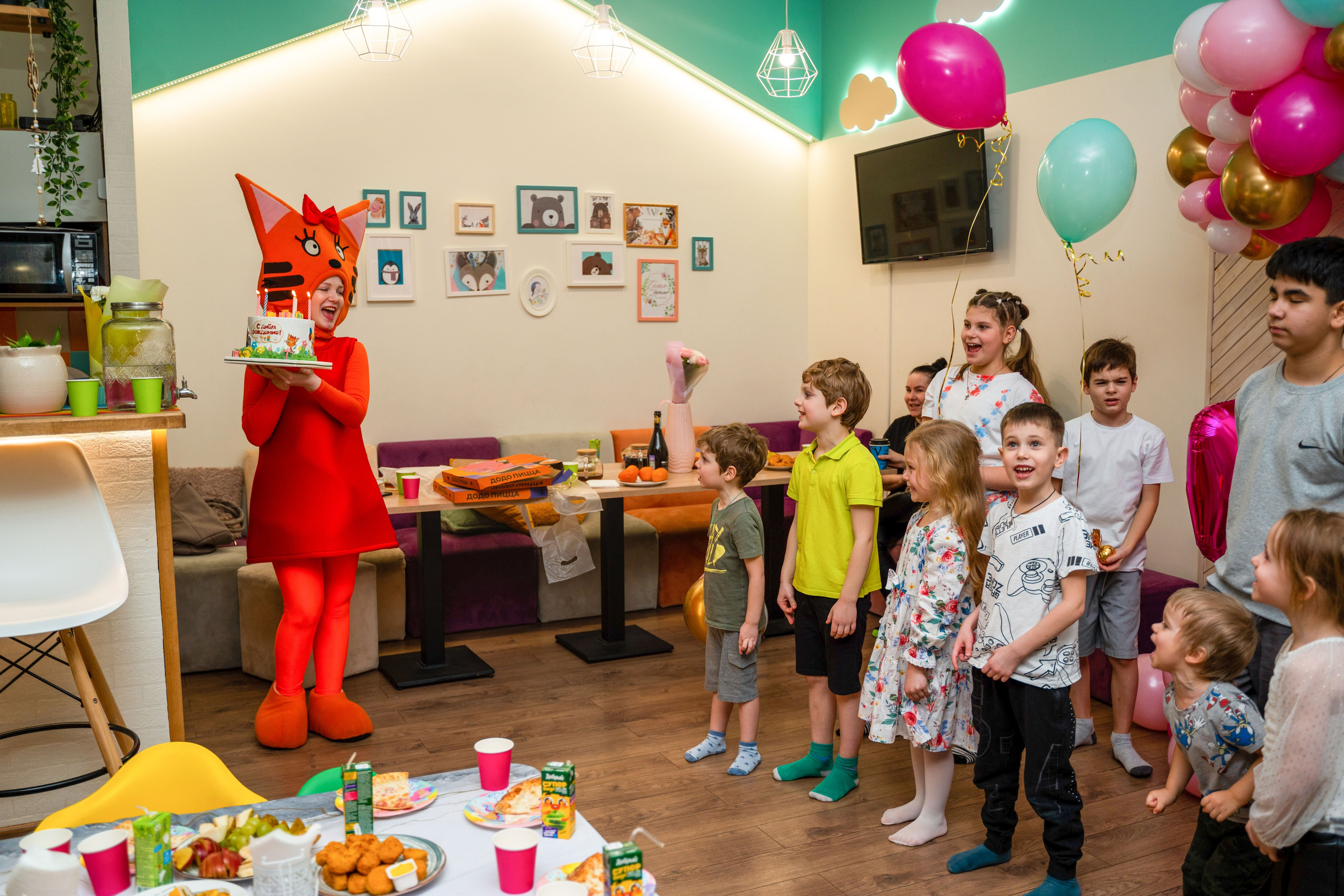 Детские дни рождения. Фотограф Мария Орлова