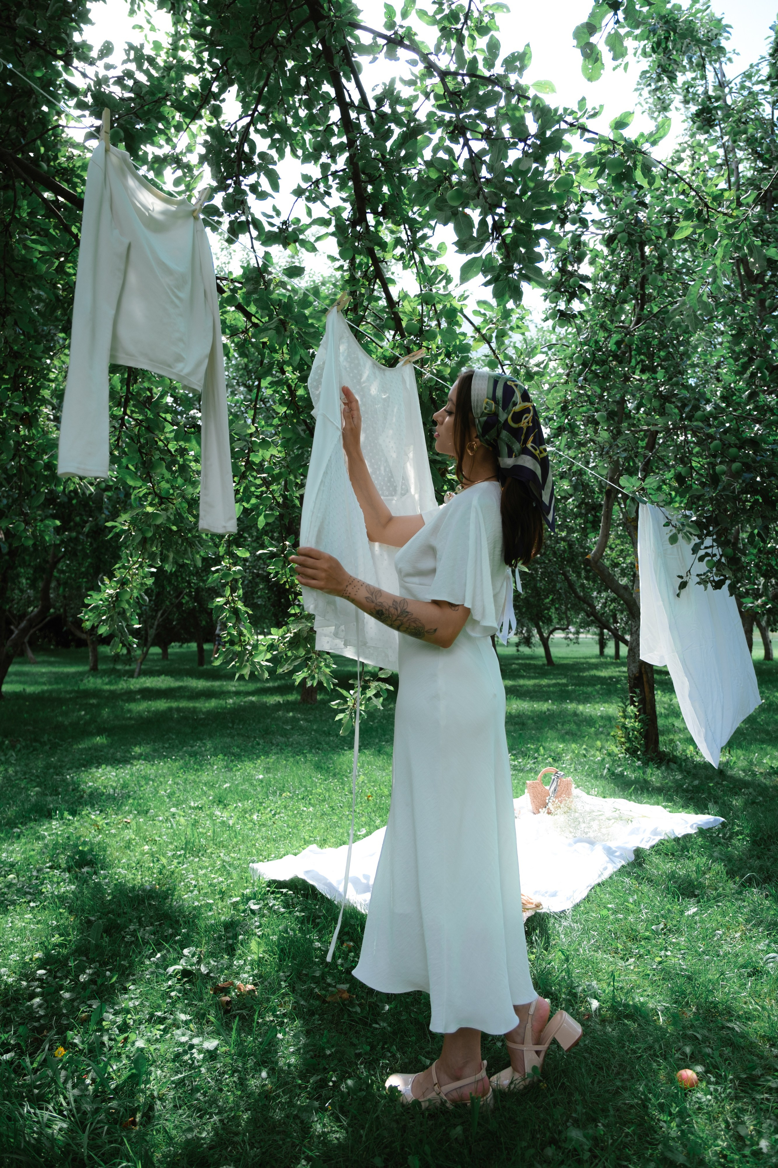 Белоснежный пикник. Мари — фотограф и видеограф из Москвы