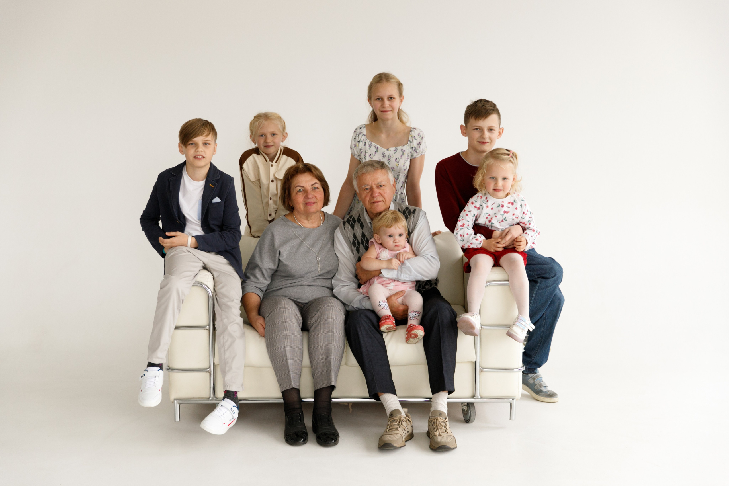 Дружная семья. Фотограф Москва и МО Анастасия Пясковская