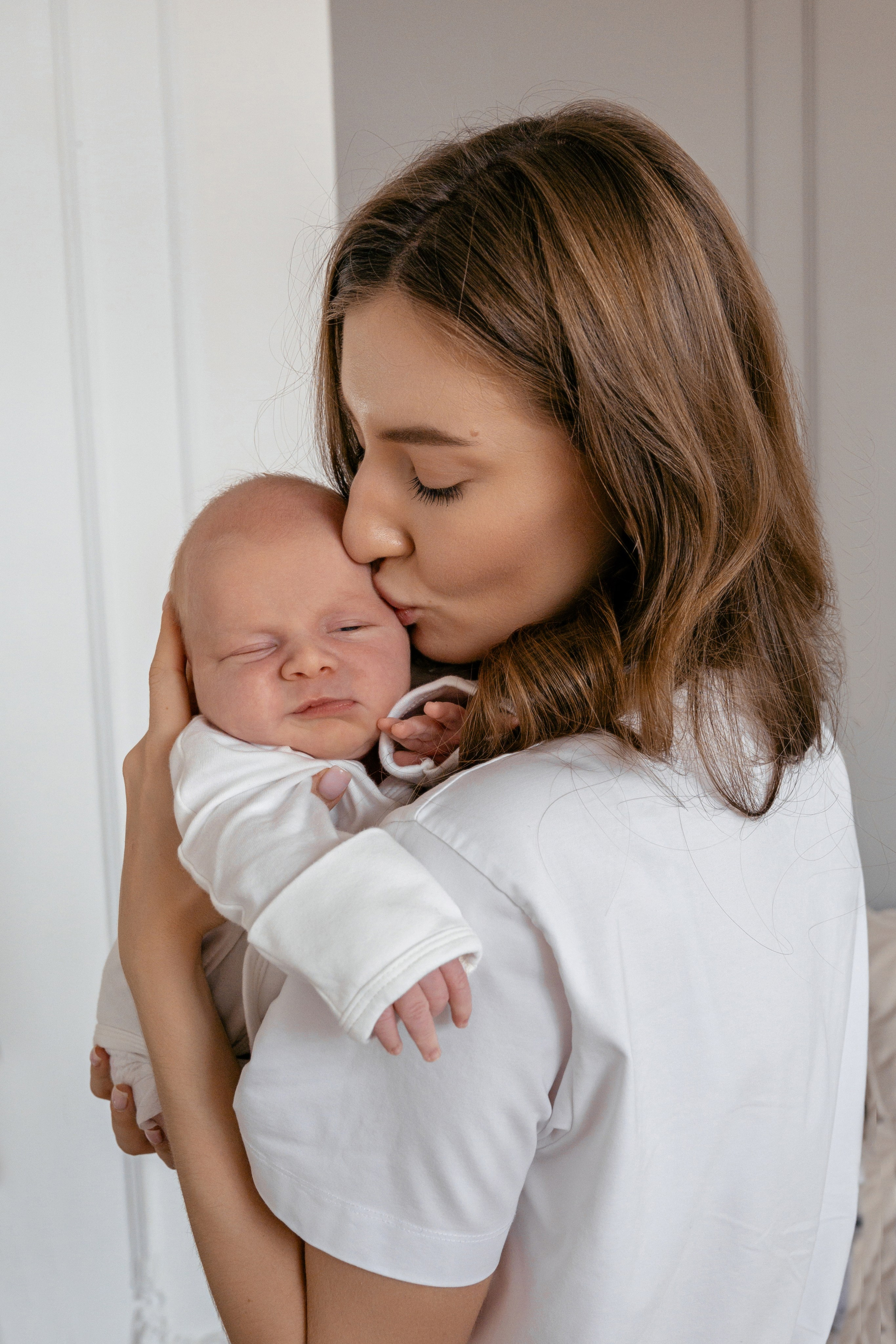 Ньюборн в студии. Фотограф новорожденных малышей в Санкт-Петербурге