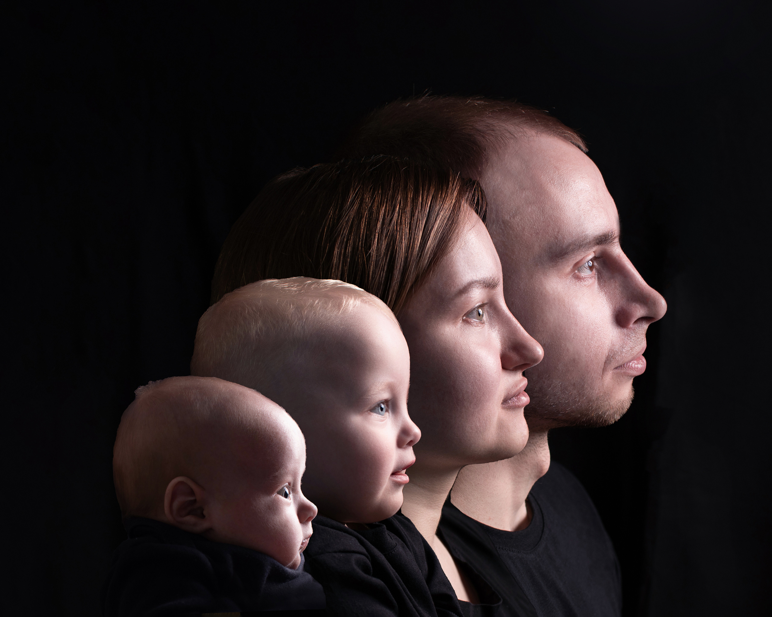 Портрет Поколений. Фотограф новорожденных Новокузнецк Анастасия Волгова