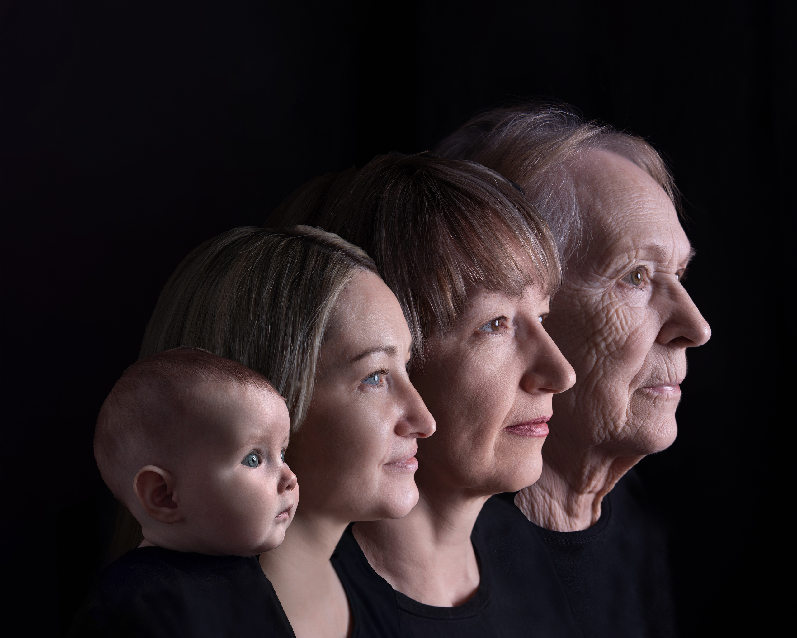 Портрет Поколений. Фотограф новорожденных Новокузнецк Анастасия Волгова