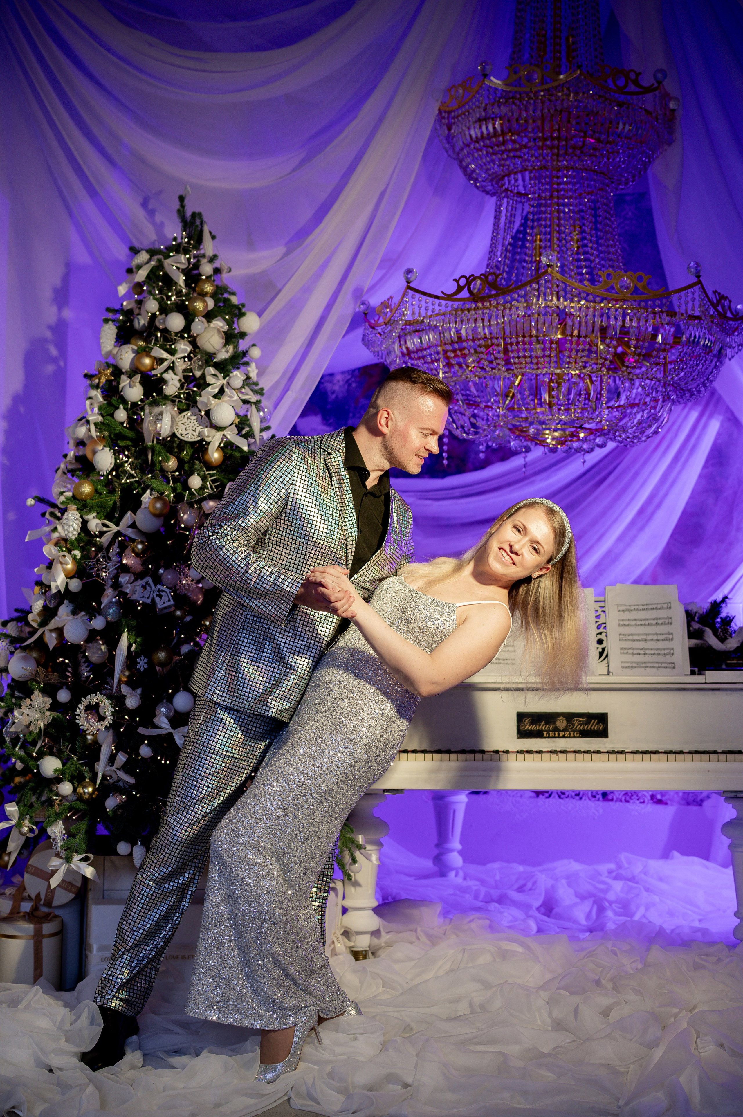 Классика с примесью фиолета. Портретный, семейный и свадебный фотограф в Санкт-Петербурге и в Москве Ширяев Денис