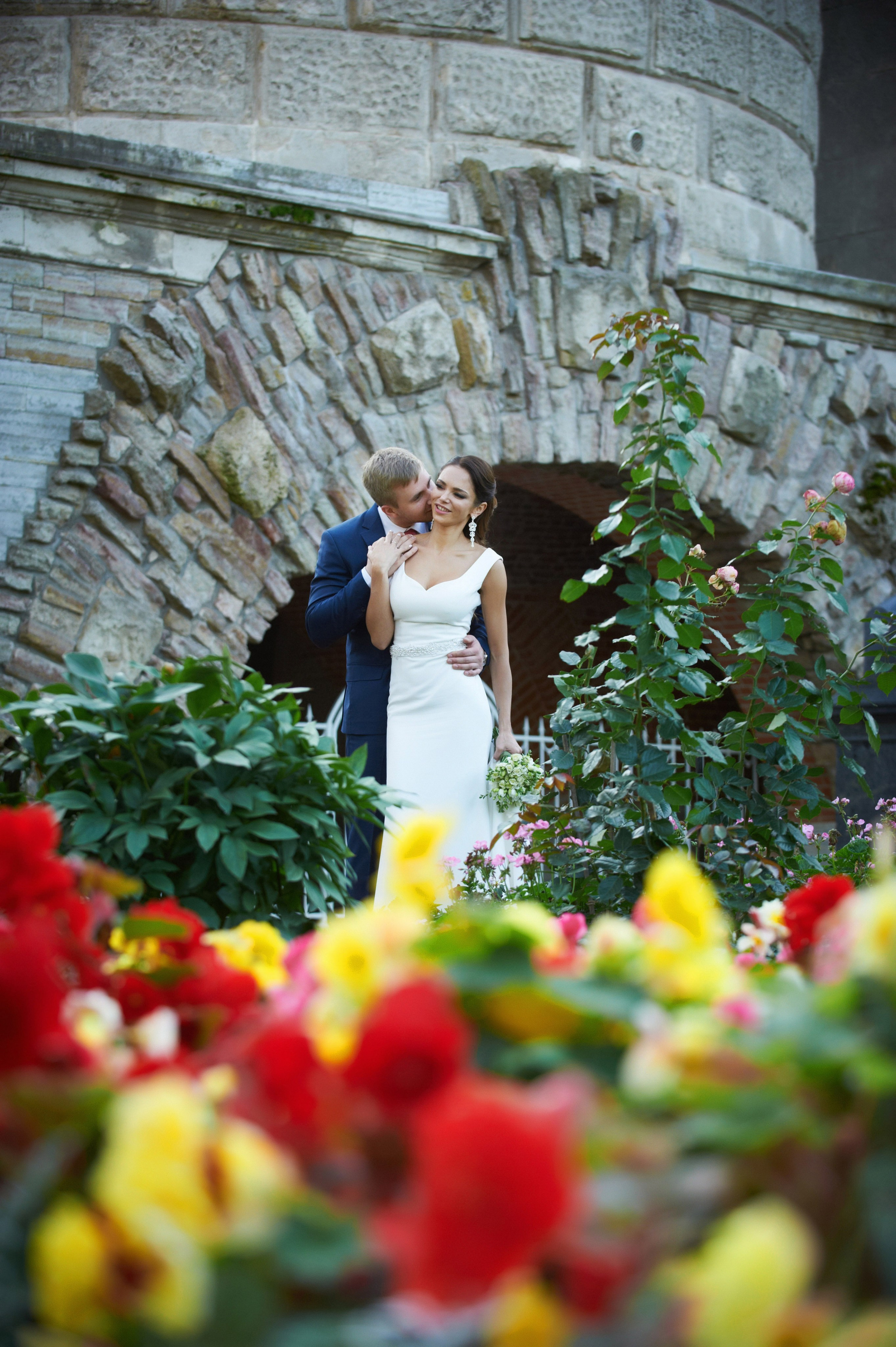 Максим и Наталья (свадебная фотосессия в Пушкине в Екатерининском парке). Портретный, семейный и свадебный фотограф в Санкт-Петербурге и в Пушкине Ширяев Денис