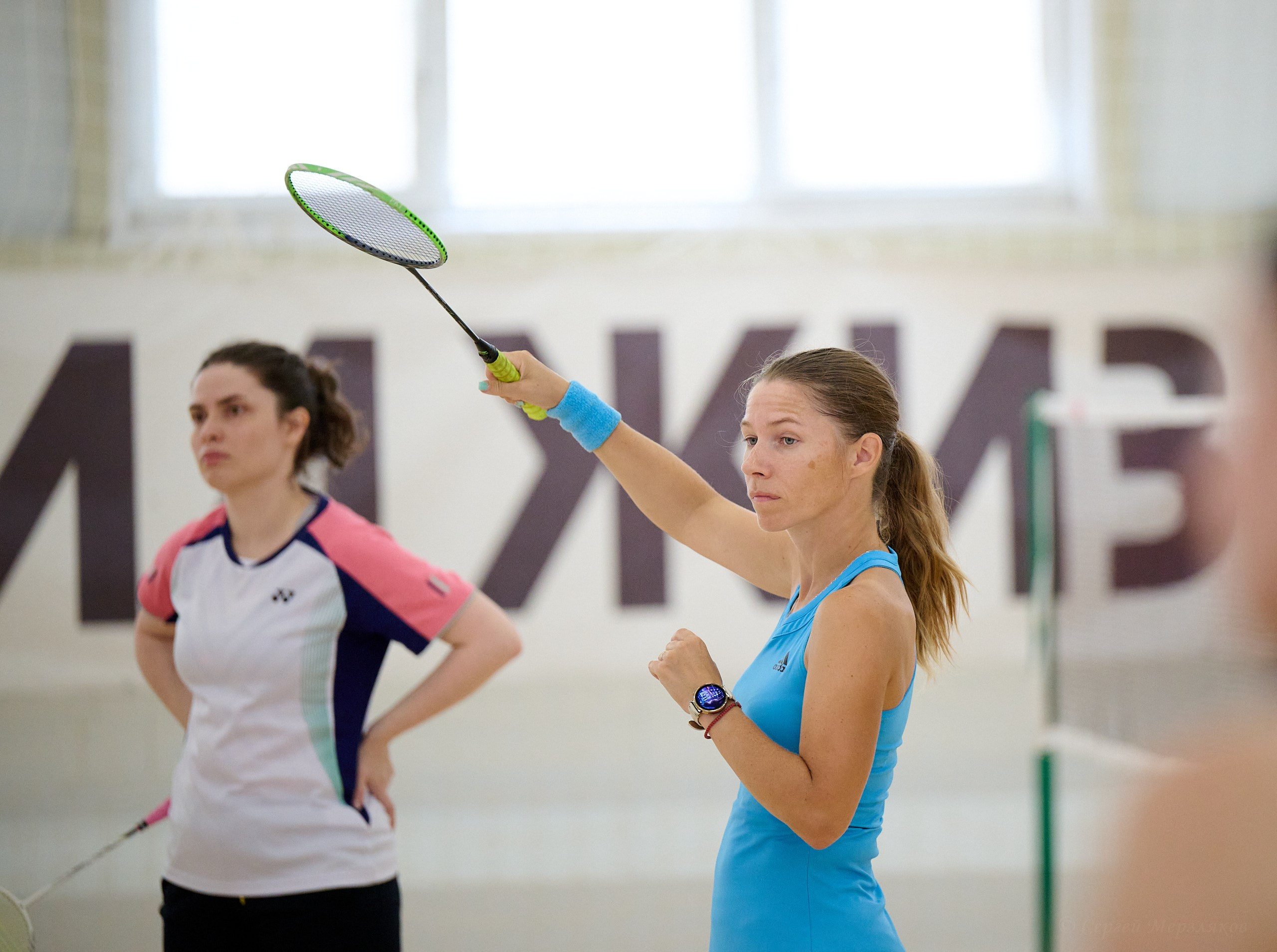 Бадминтон. Мастер-класс Любови Сухановой. Ижевск. 20.07.2024. Спортивный репортажный фотограф в Ижевске Сергей Мерзляков