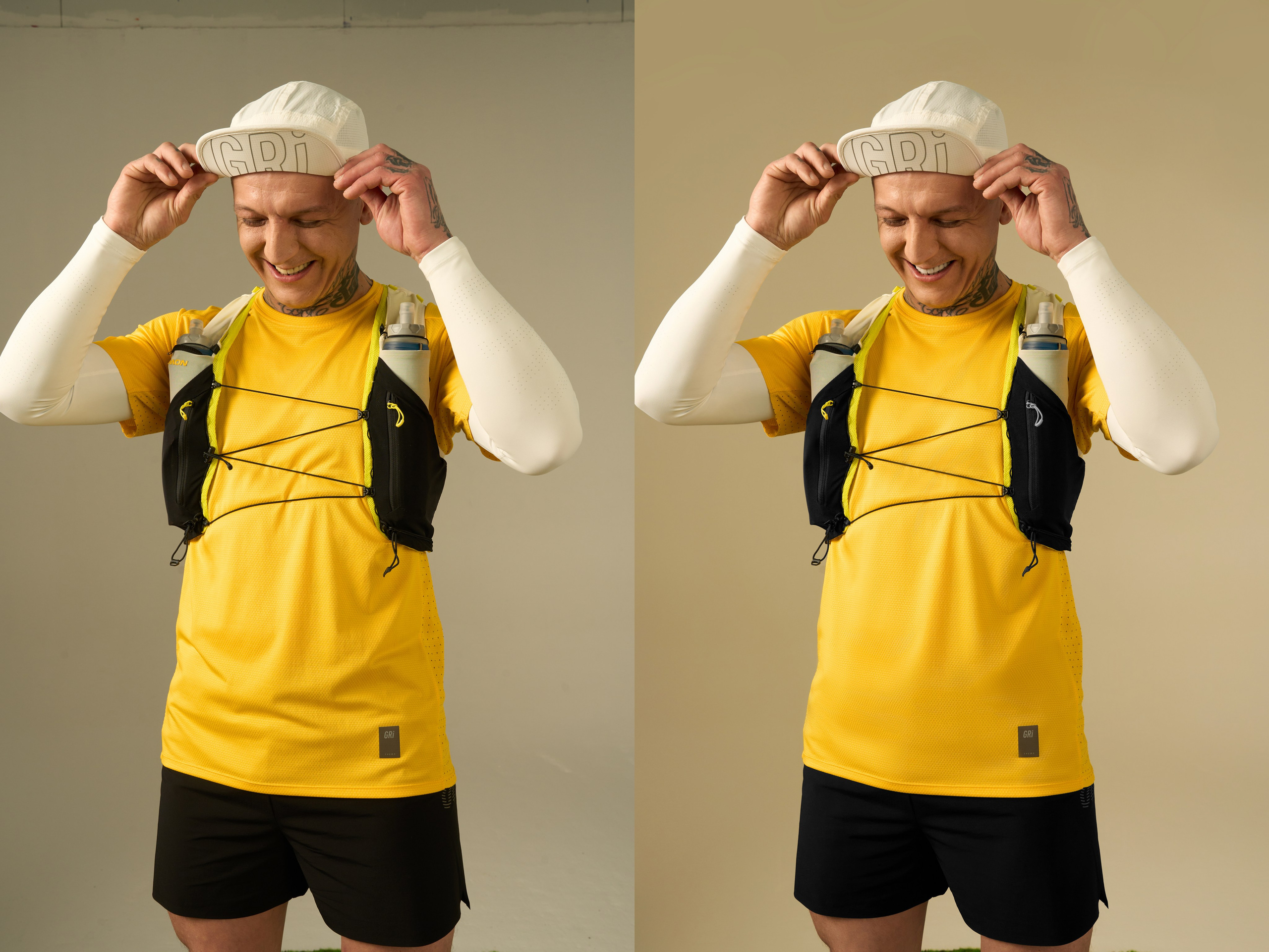 Для рекламы спортивной одежды и питания