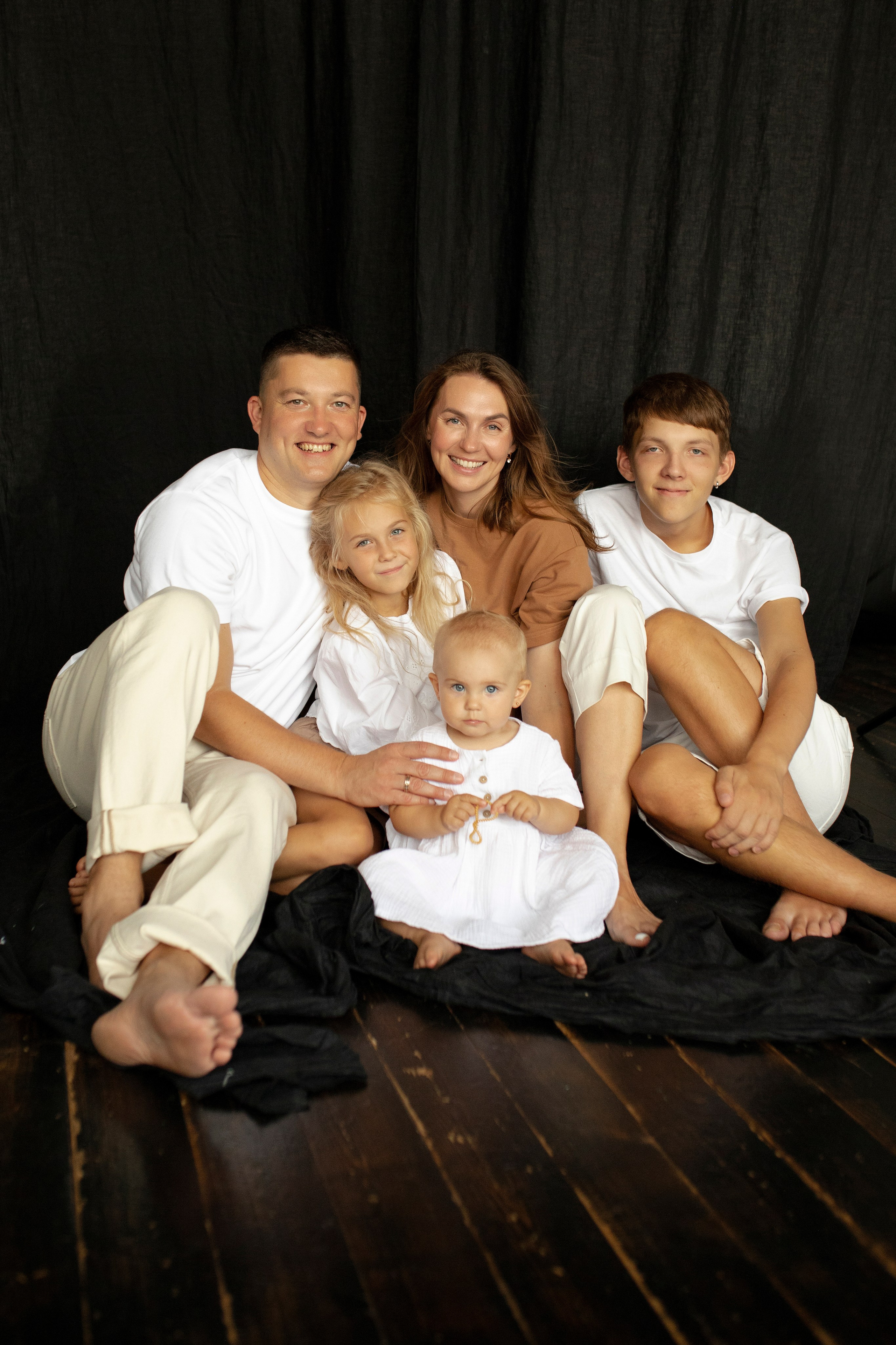 Моряна, Кирилл, Тимур, Злата, Рада