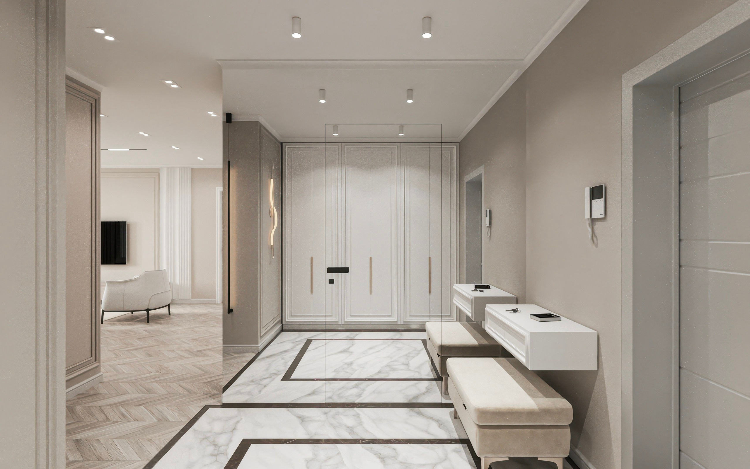 ЖК Расцветай. Площадь 87 кв. м. Дизайнер интерьера в Новосибирске_Елена Сергеева