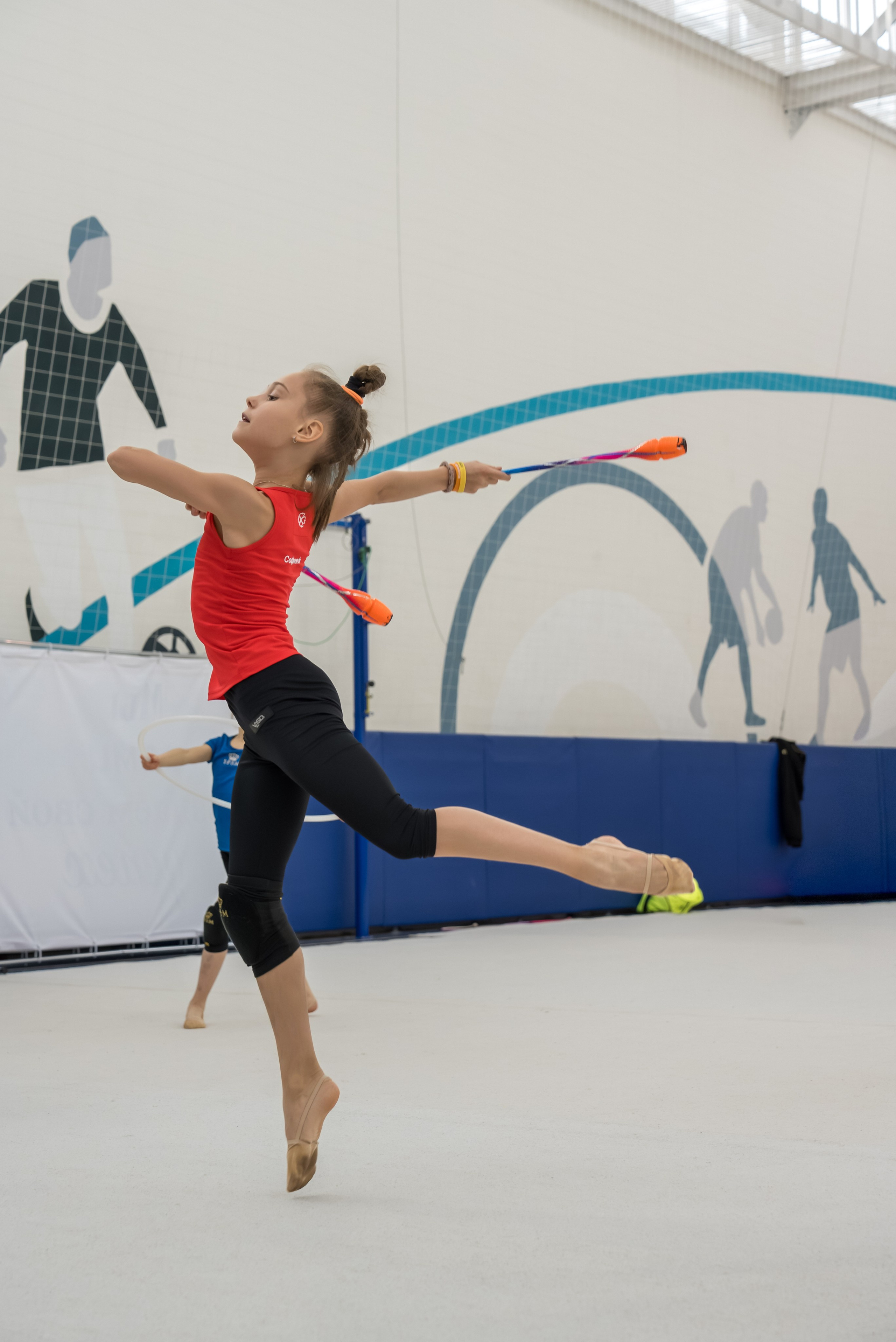 Тренировочный процесс. Художественная гимнастика. Фотограф в Москве