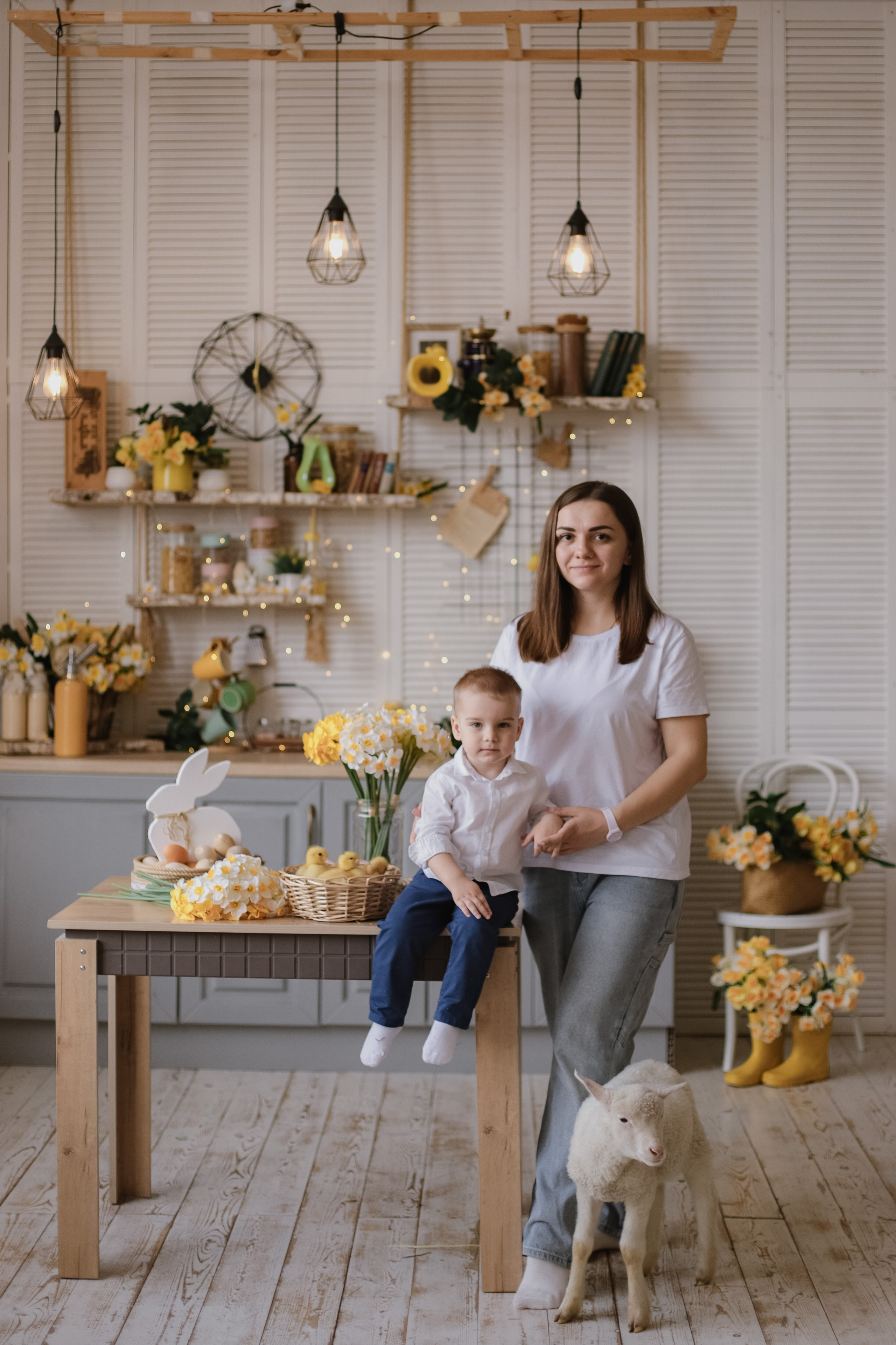 Юля и Максим — с утятами и барашком. Свадебный, семейный и детский фотограф в Люберцах Зайцева Анастасия