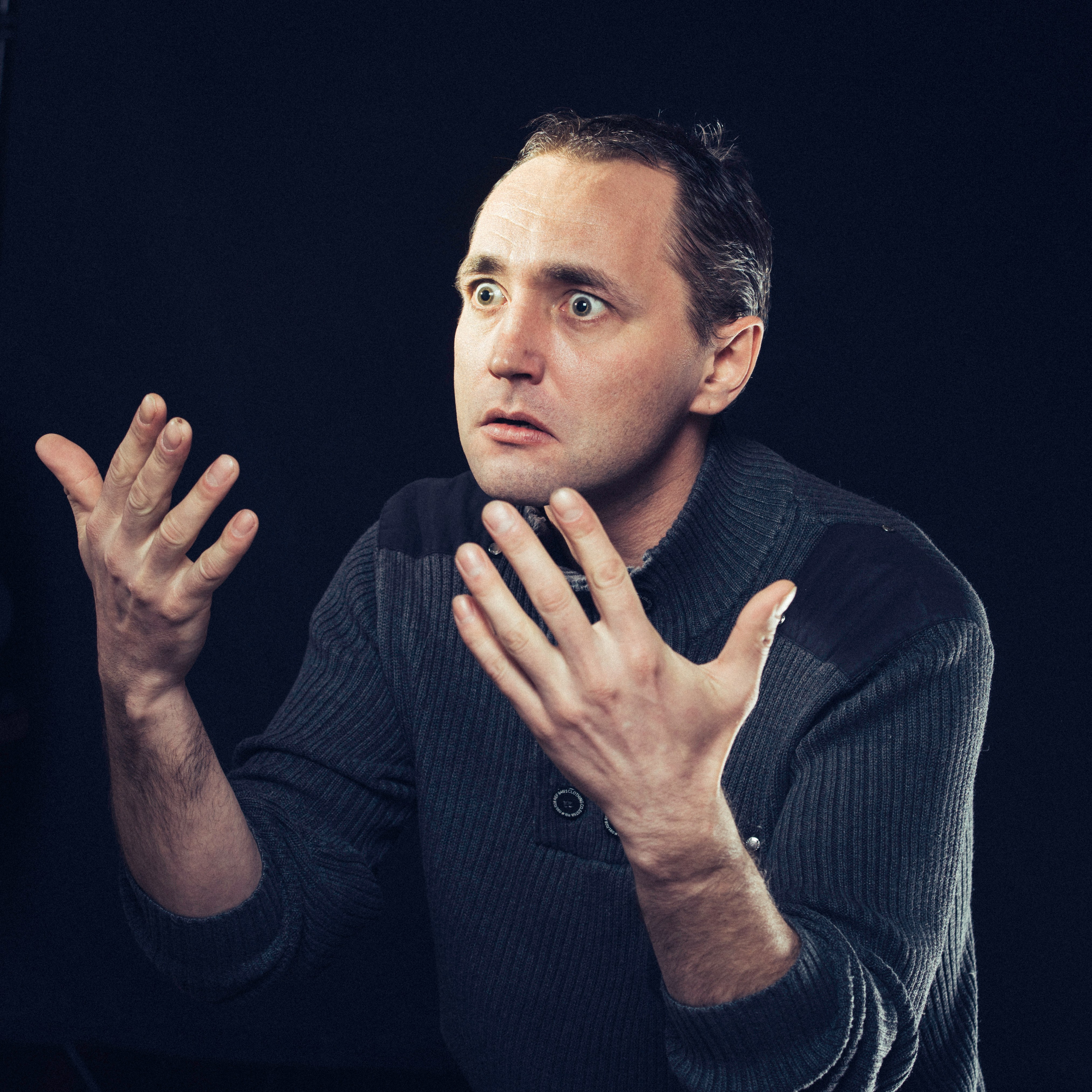 Сергей Синодов. Актёр, мим. Портфолио. Фотограф Андрей Зикеев, фотостудия AzArt Studio в Москве