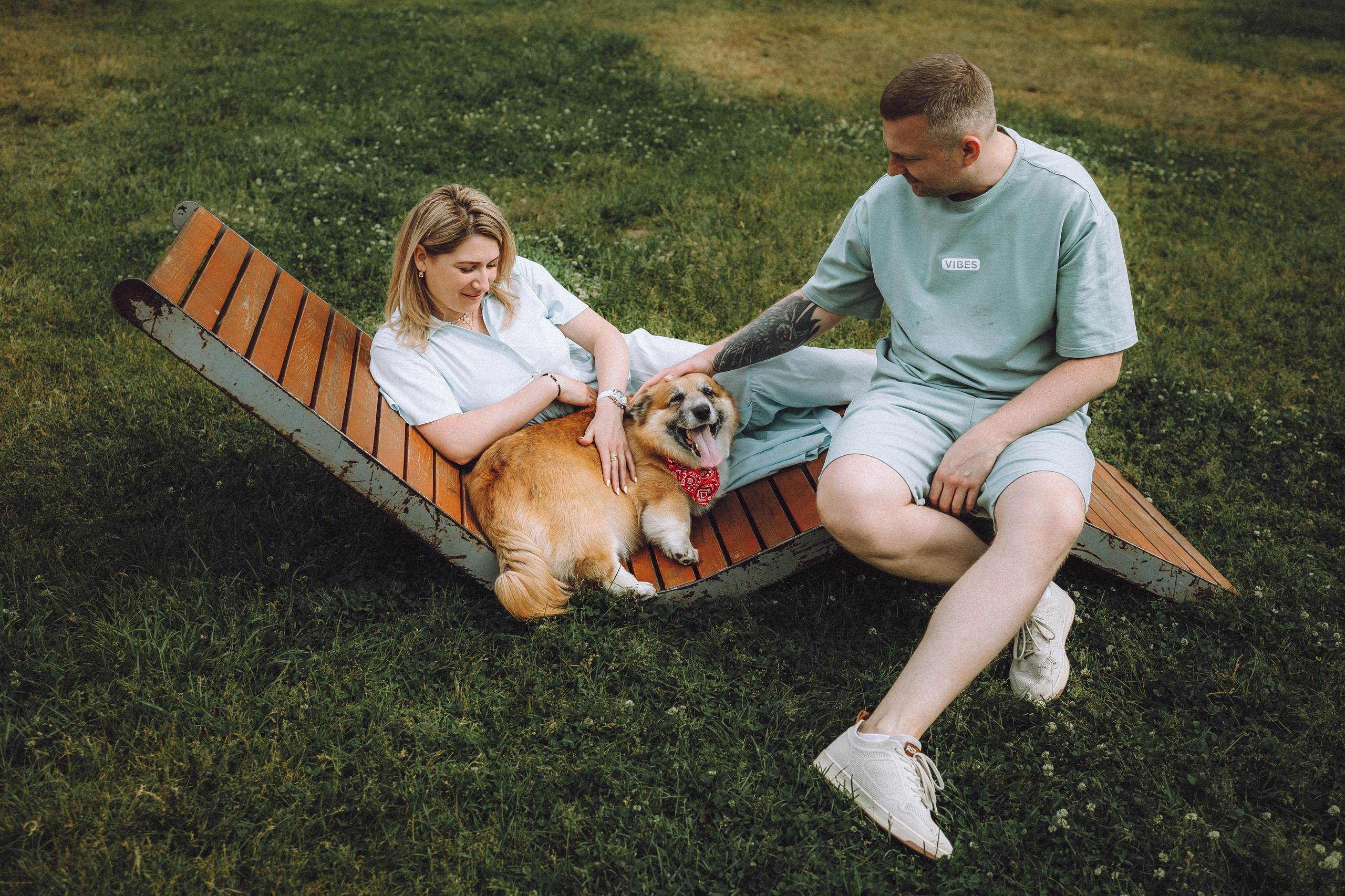 Ира, Леша и Харли