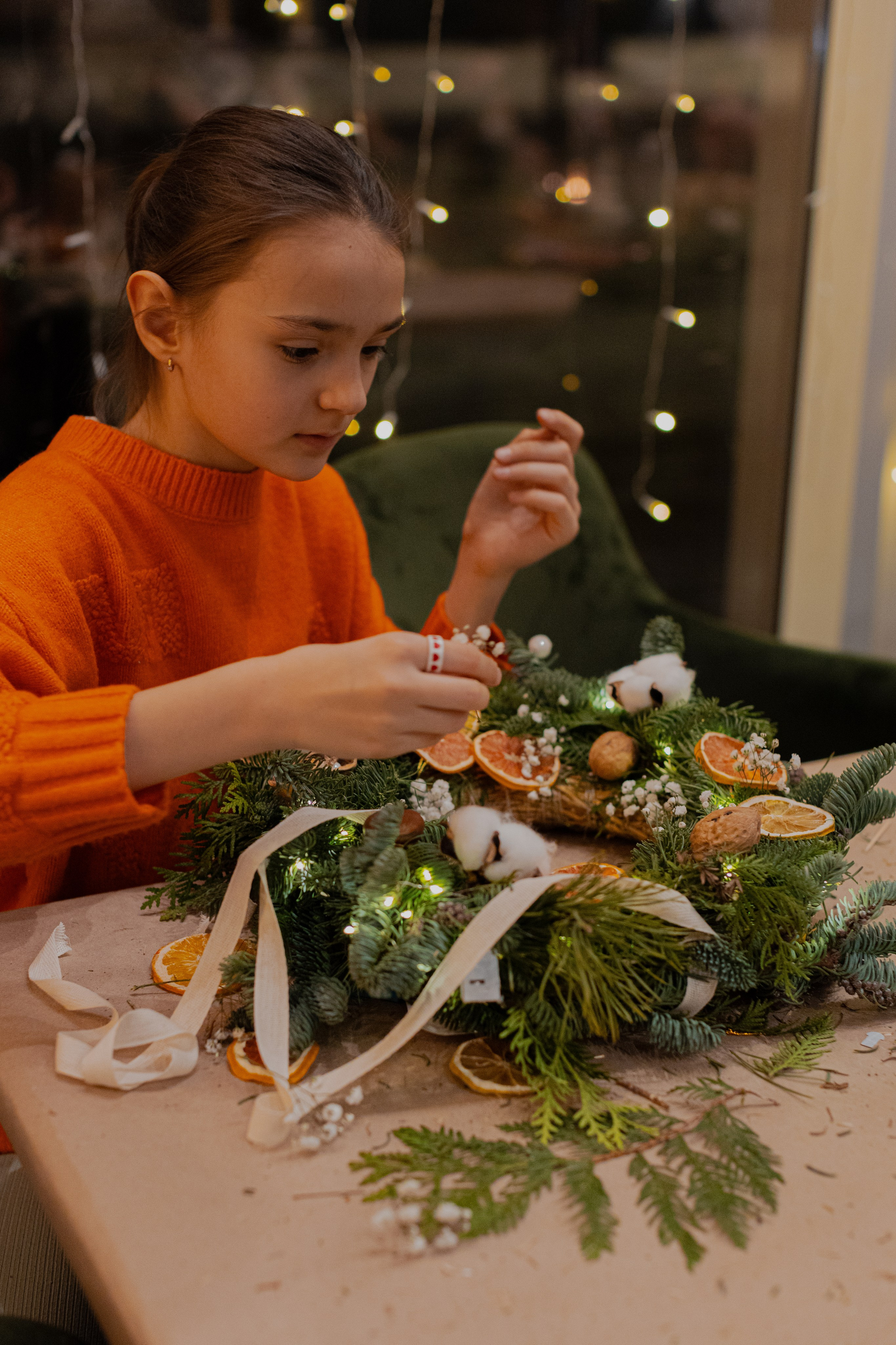 Мк Новогодний Венок. Анастасия Ракчеева Художник