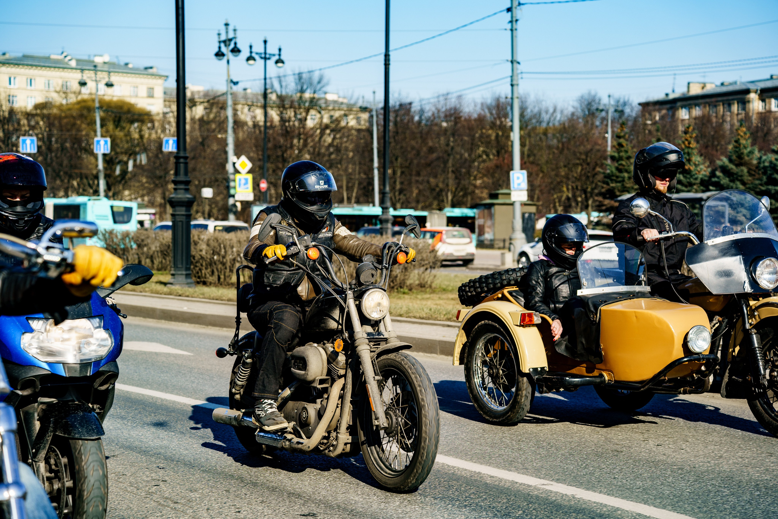 Прохват мотоклуба Norman Riders ч.1. Концертный и репортажный фотограф в Санкт-Петербурге Слава Пахомов