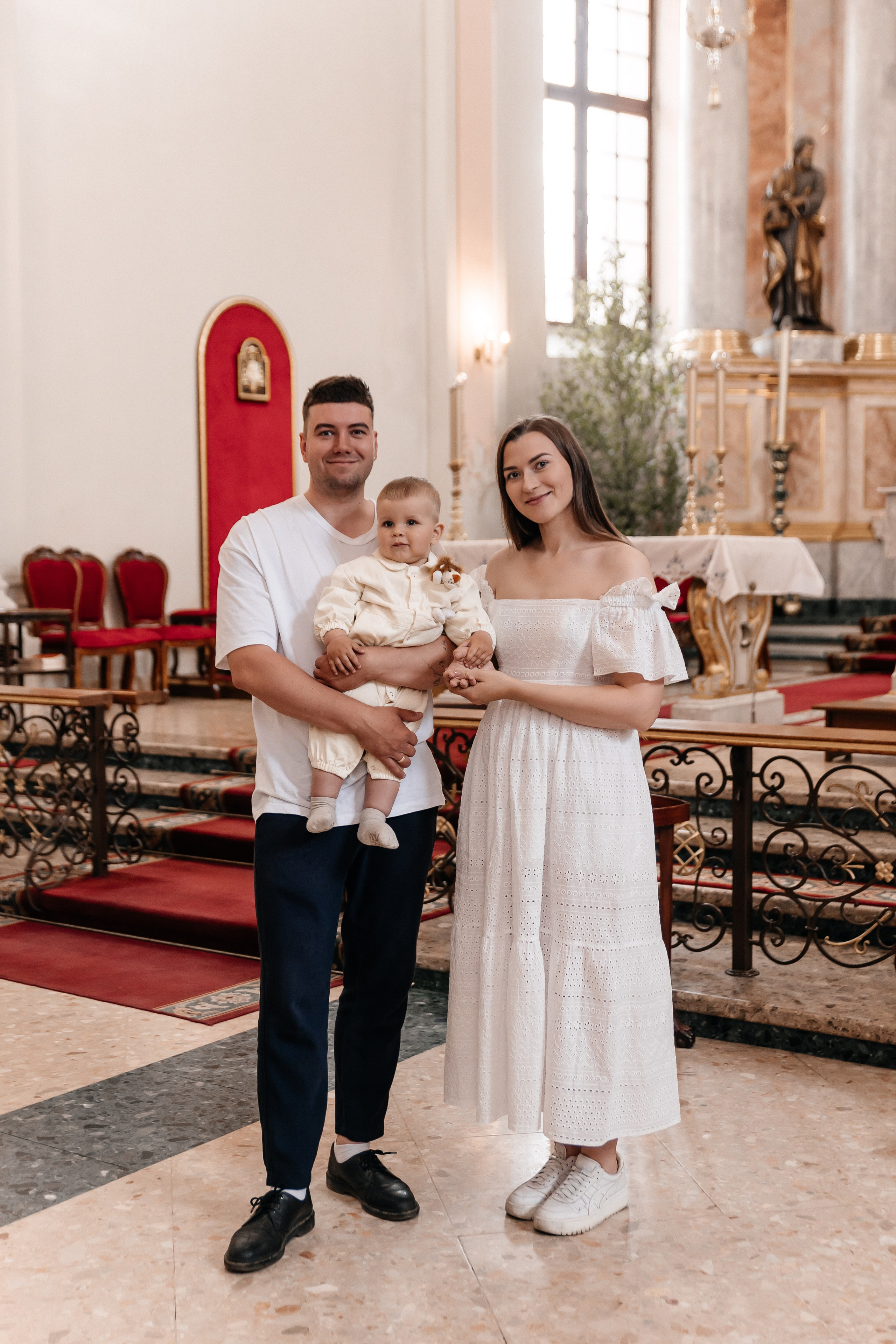 Крещение Макара. Семейный фотограф Минск Усова Ольга
