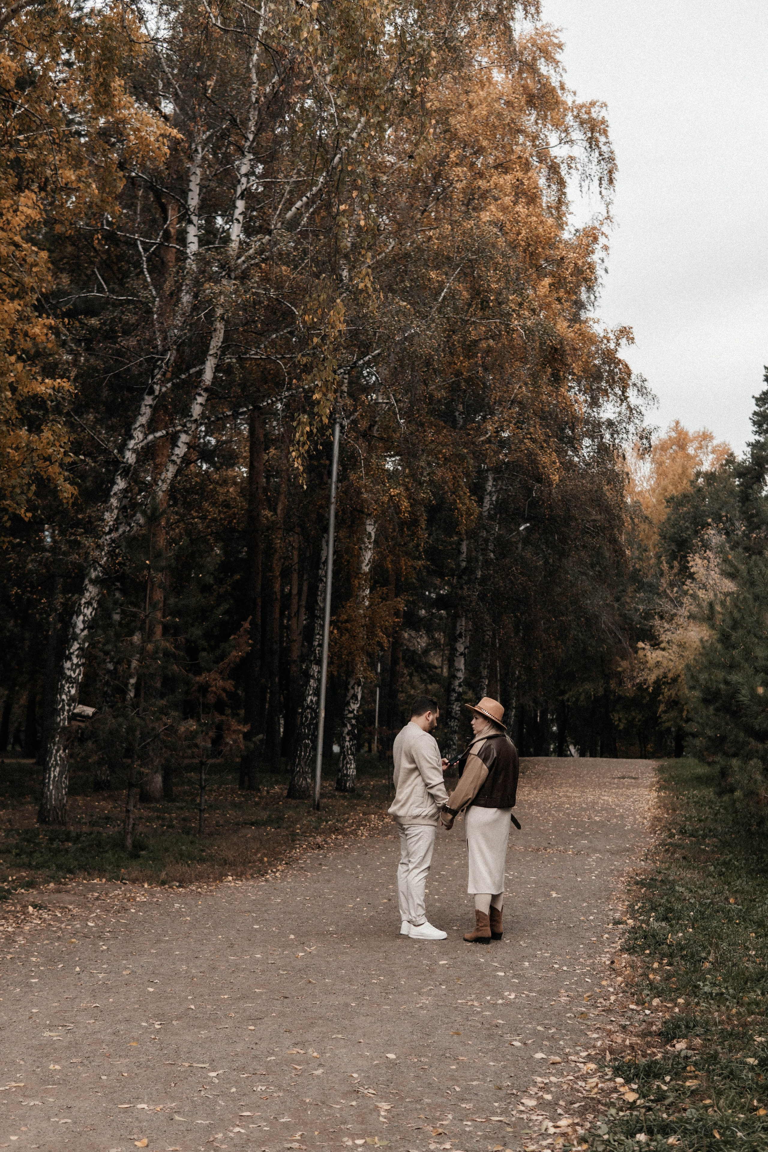 Прогулка осенью в парке. Главная страница