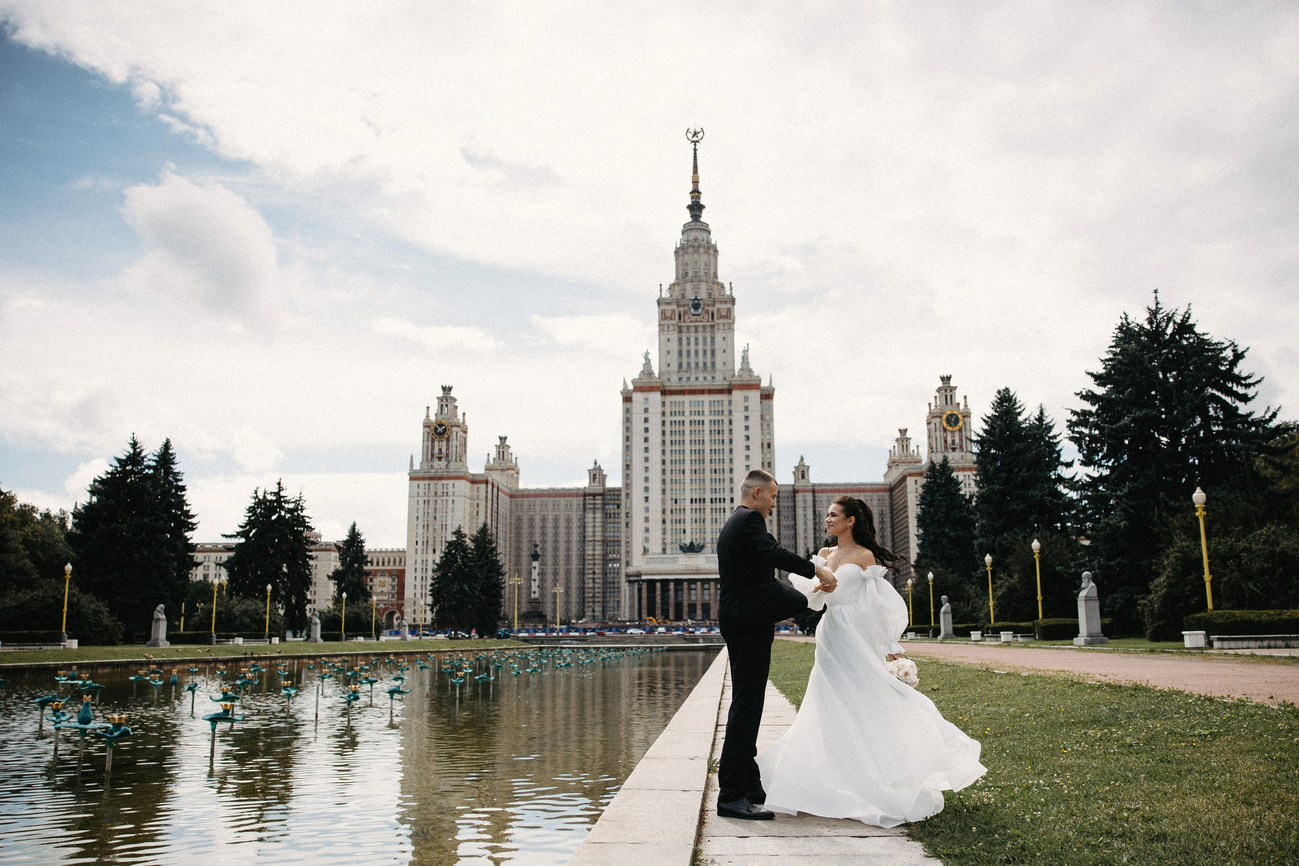 Даша и Серёжа. Семейный и свадебный фотограф в Москве Вероника Жибинова
