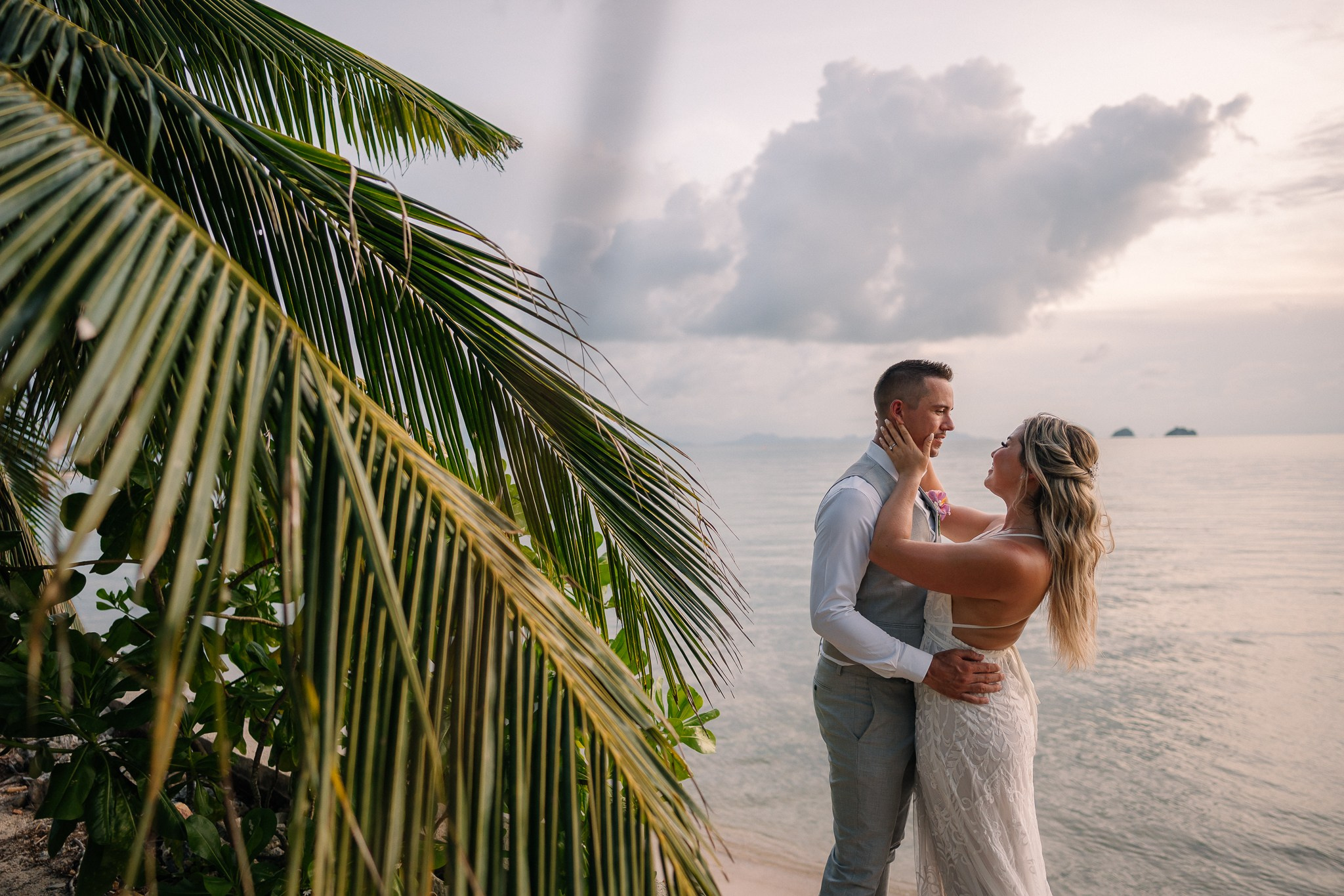 Andrew and Ashley 15.04.2025. Mariage à Koh Samui, en Thaïlande. Whatsapp: +66 94 3 650 301