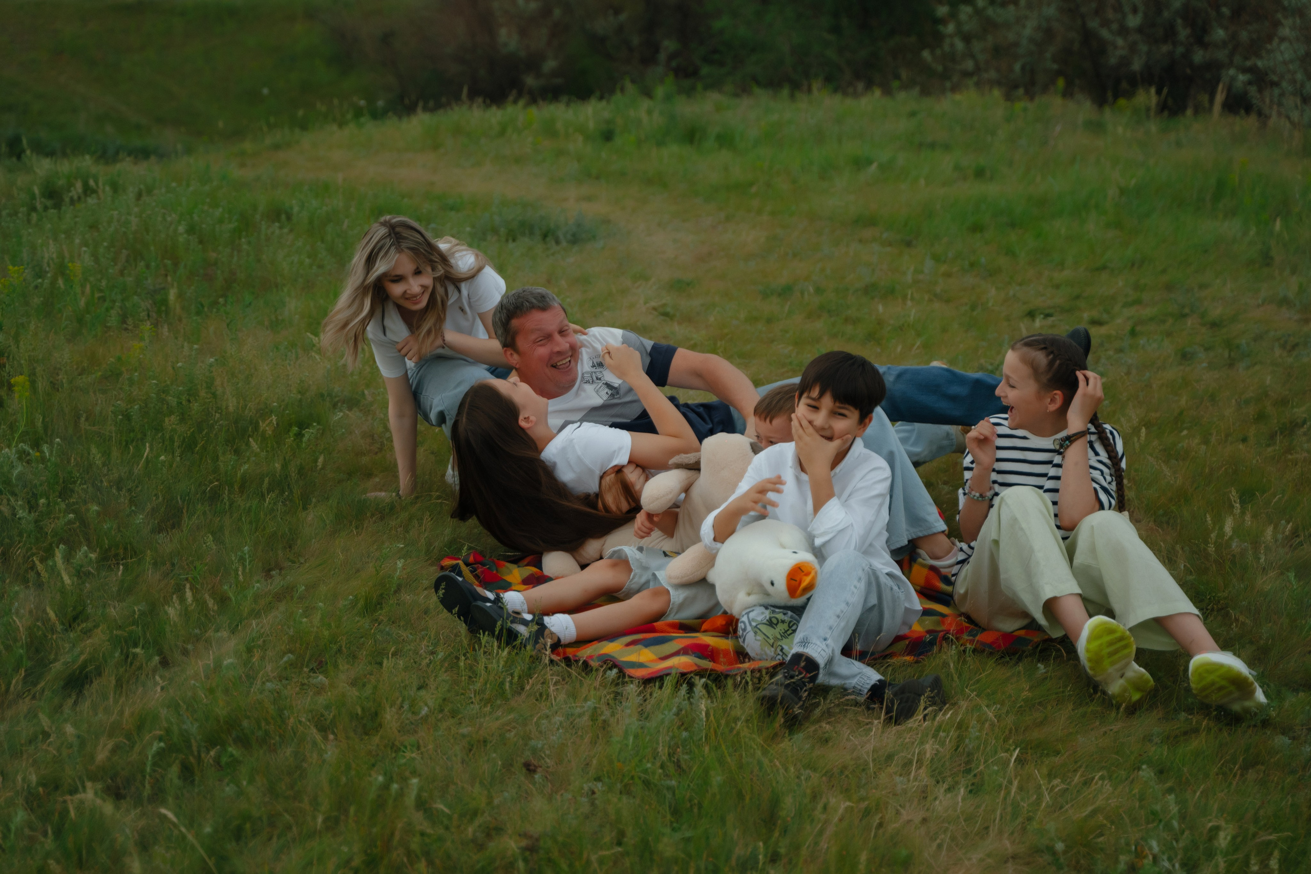 Большая семья. Фотограф Санкт-Петербург