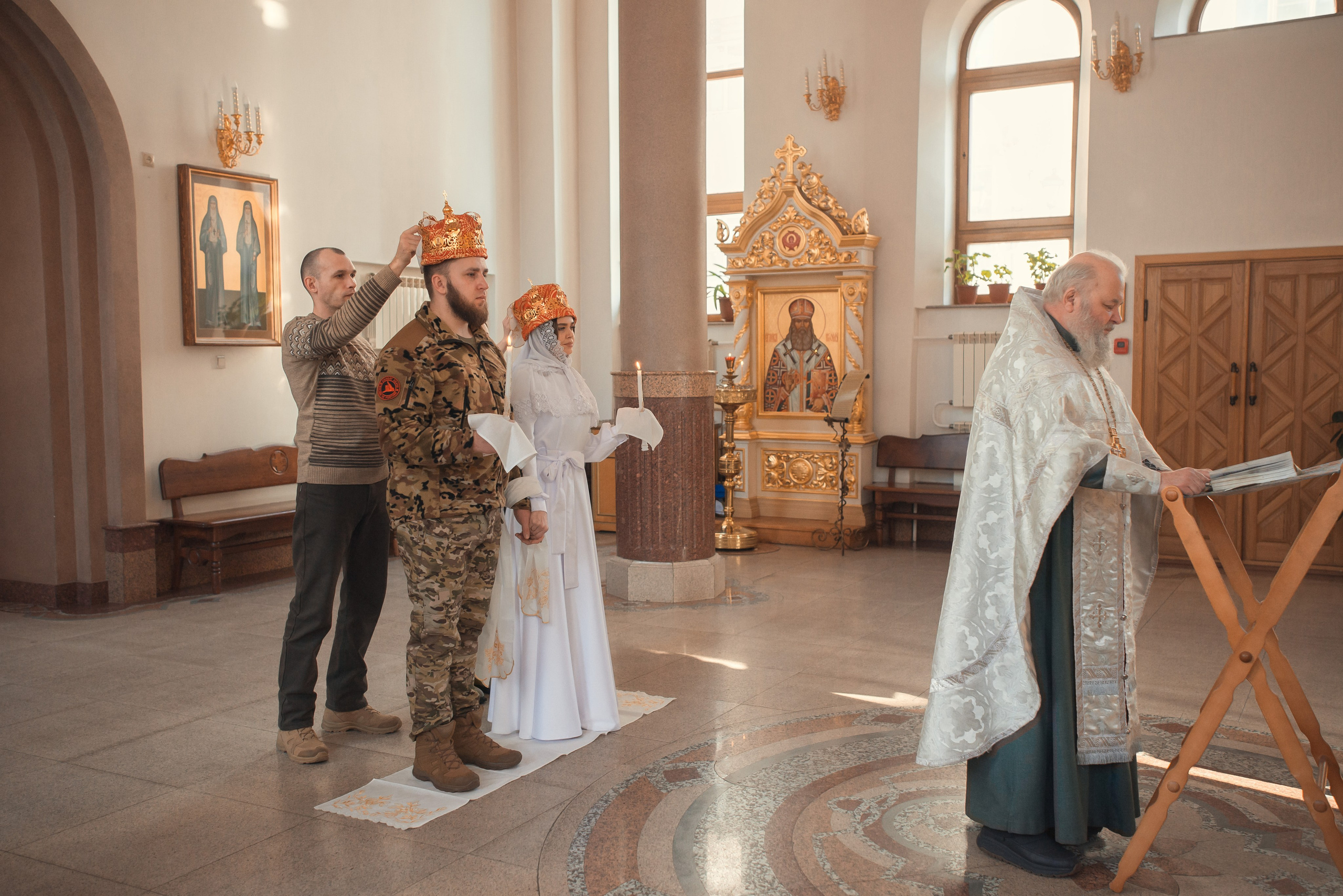 Таинство Венчания. Профессиональный фотограф Церковных Таинств в Чите Ткачук Юлия