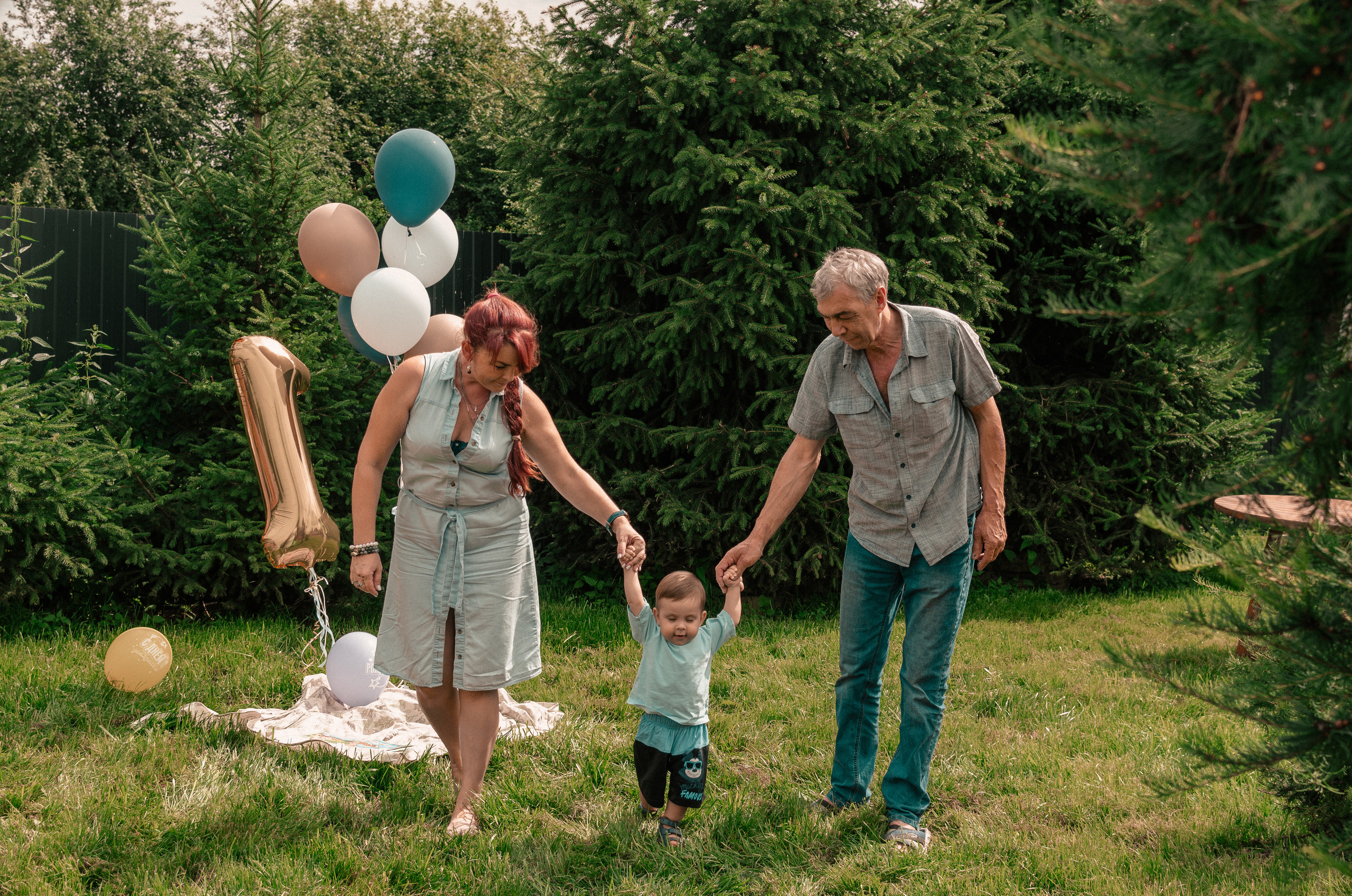 Первый День Рождение Матвея. Женский и семейный фотограф Анна Демина