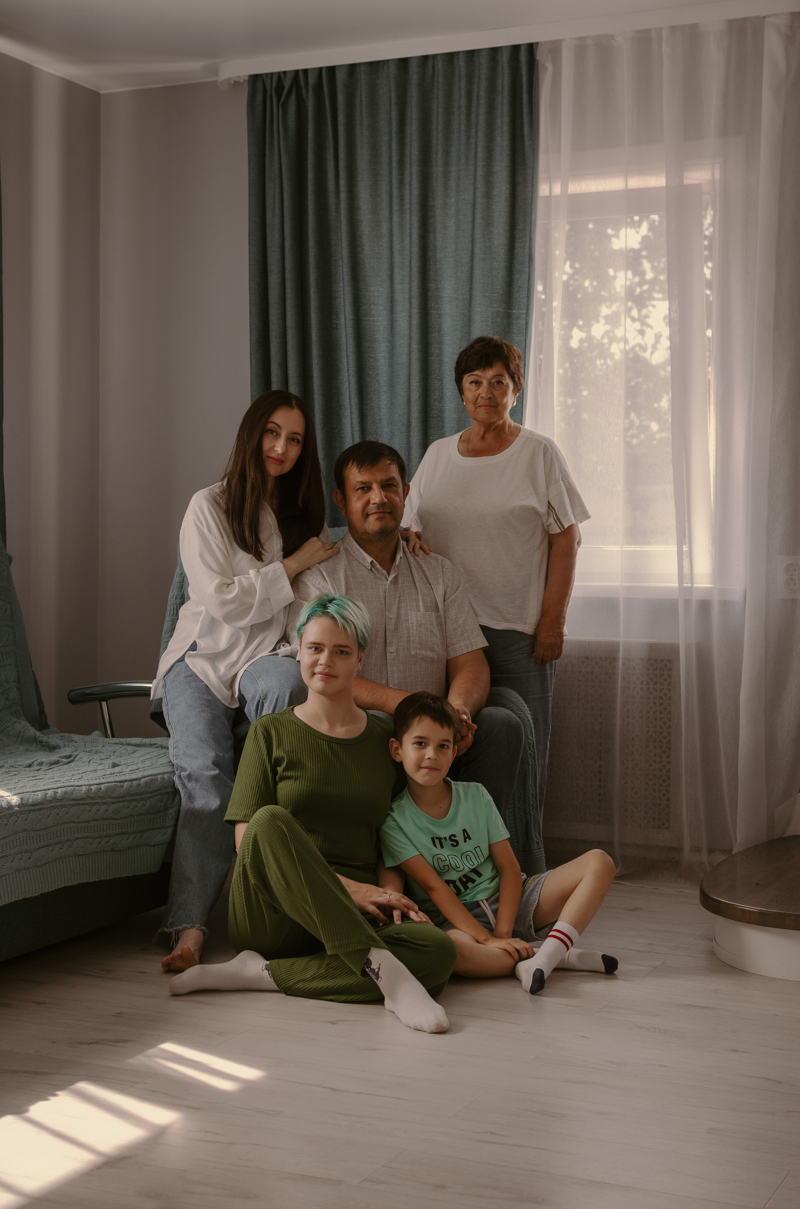 Family of Nataliya, Nikolay, Maxim and Diana. Женский и семейный фотограф Анна Демина