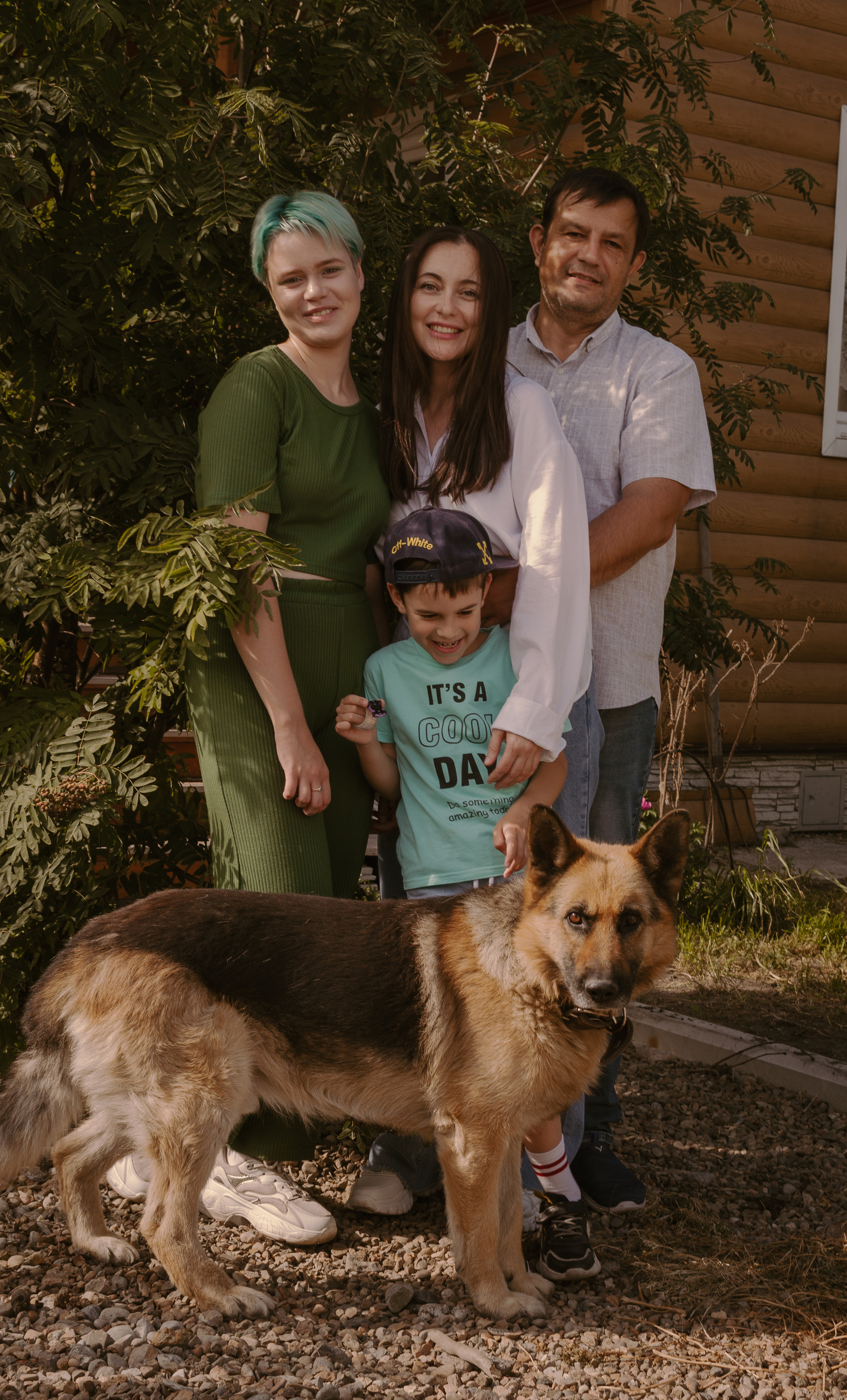 Family of Nataliya, Nikolay, Maxim and Diana. Женский и семейный фотограф Анна Демина