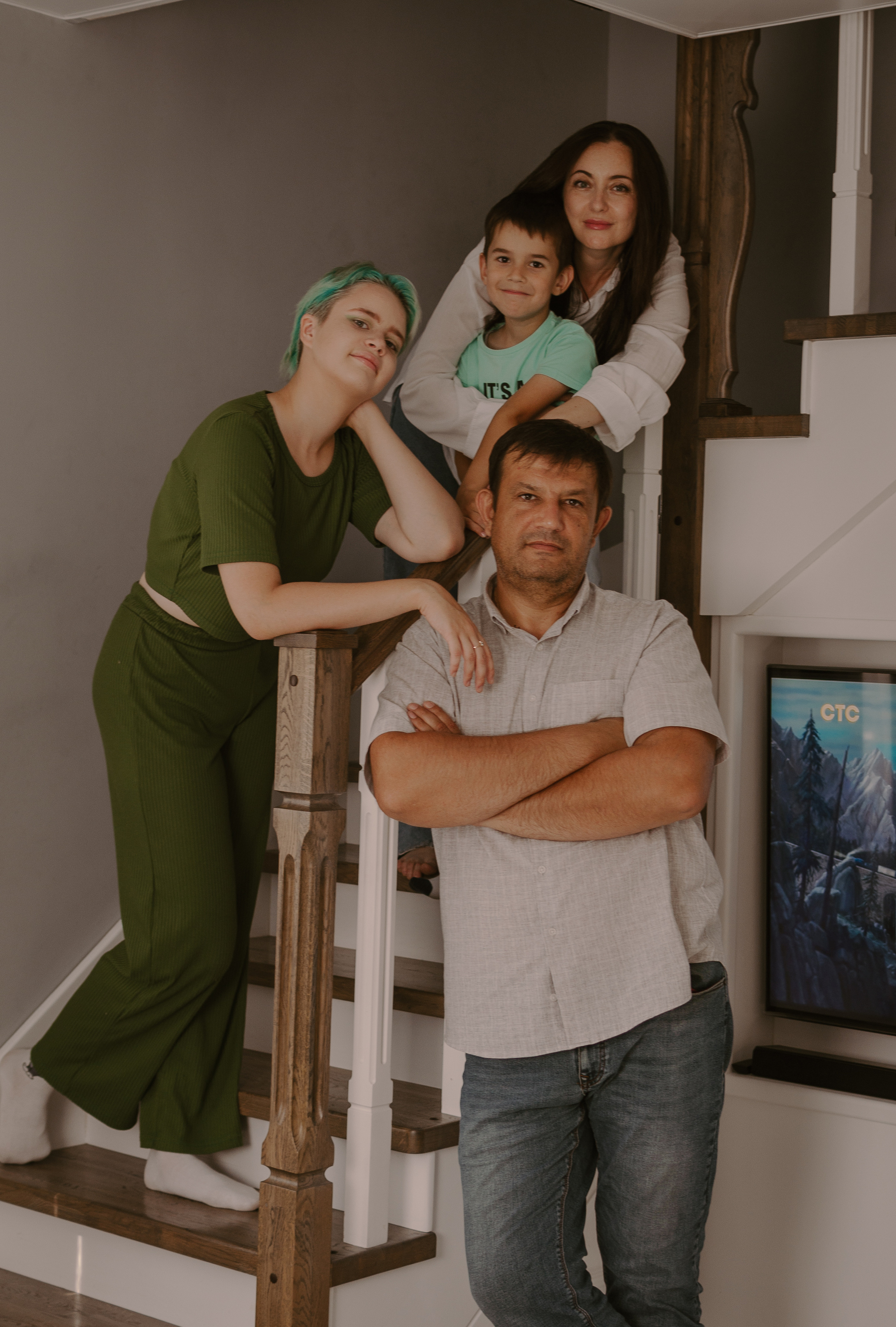 Family of Nataliya, Nikolay, Maxim and Diana. Женский и семейный фотограф Анна Демина