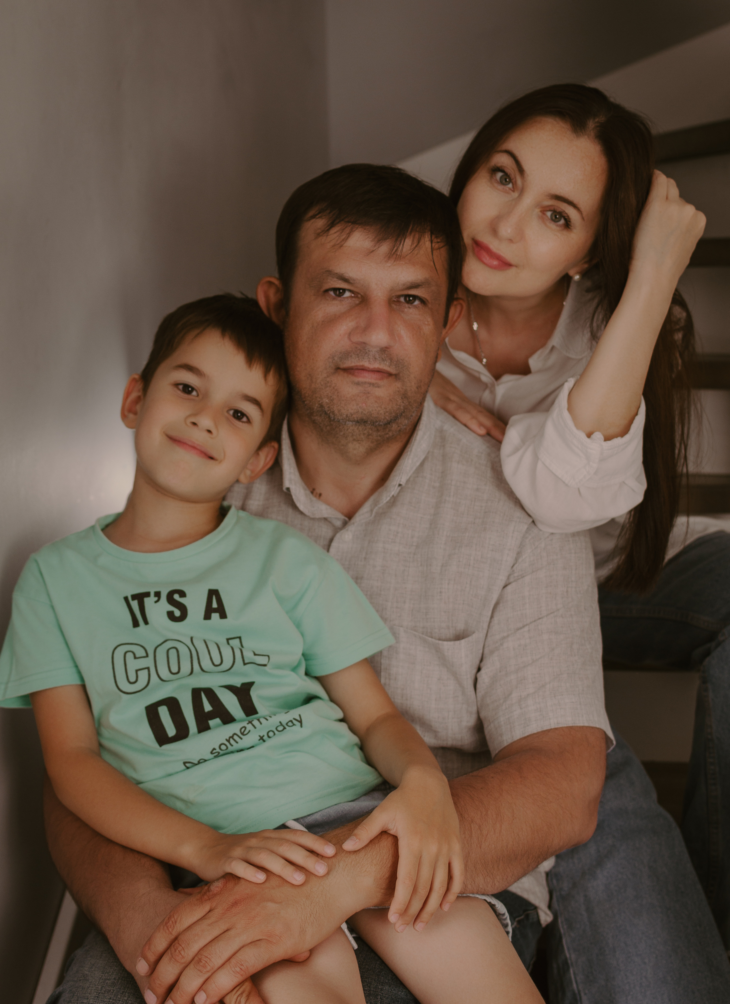 Family of Nataliya, Nikolay, Maxim and Diana. Женский и семейный фотограф Анна Демина