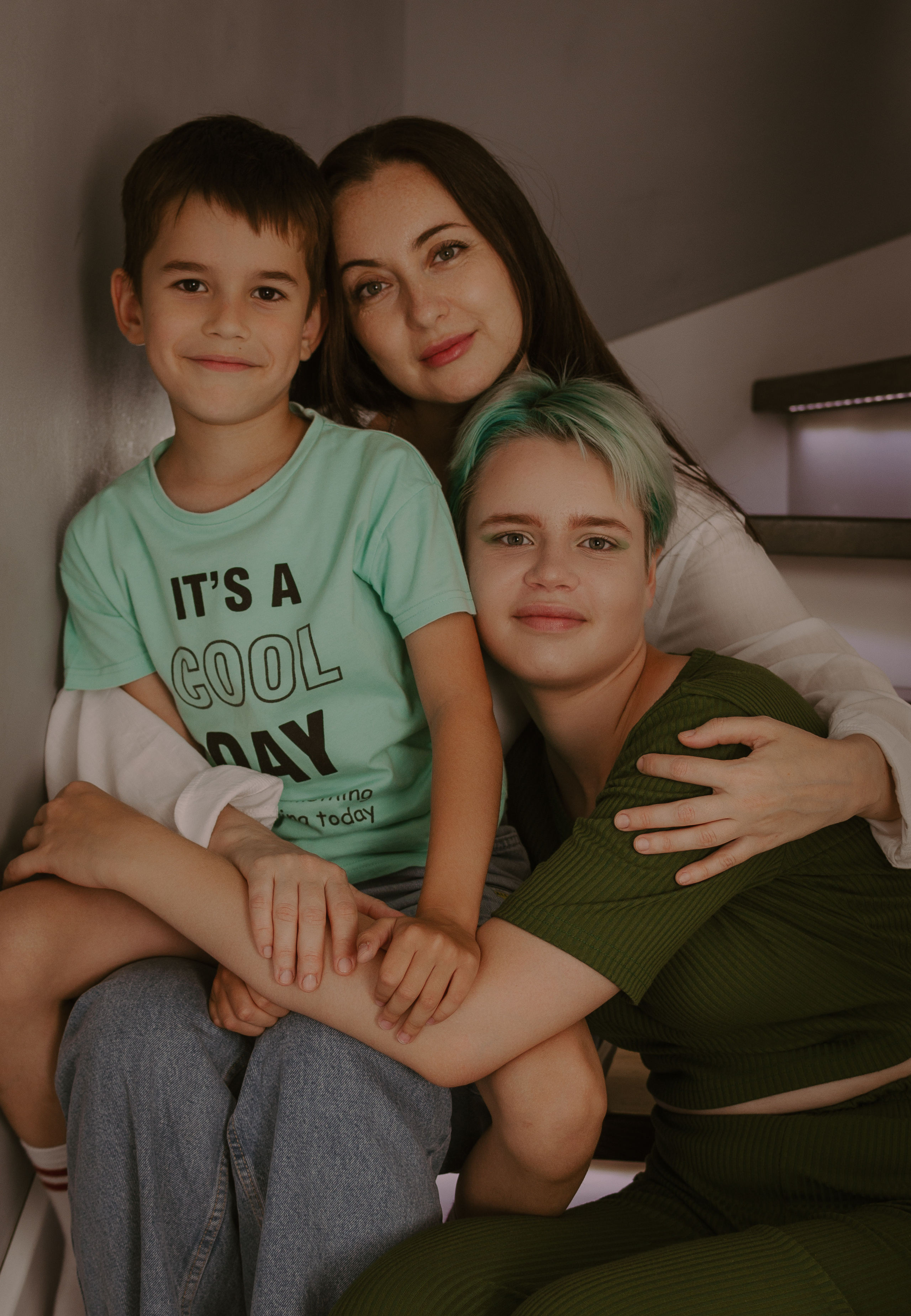 Family of Nataliya, Nikolay, Maxim and Diana. Женский и семейный фотограф Анна Демина
