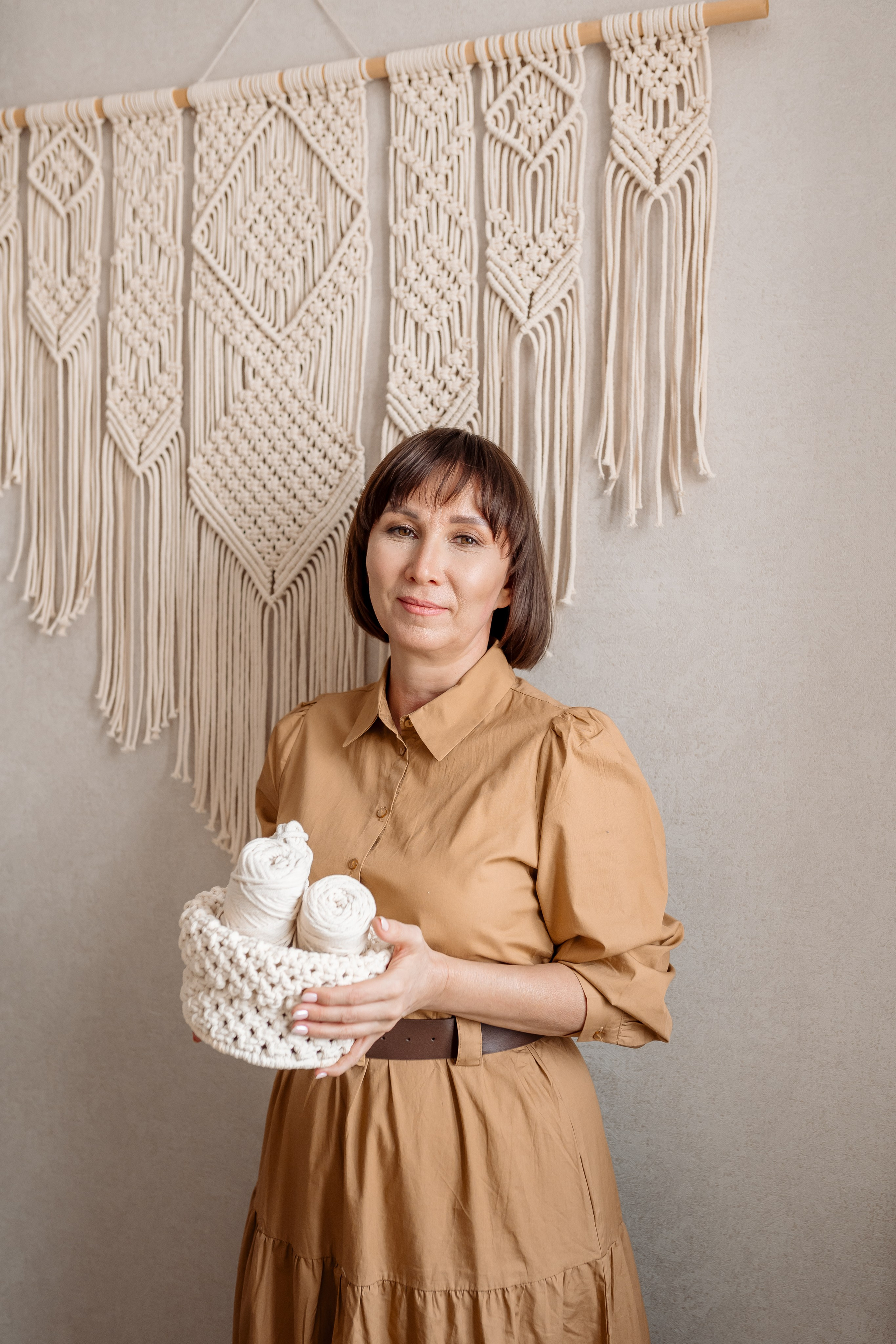 Мастер макраме. Фотограф Мария Стрелкова