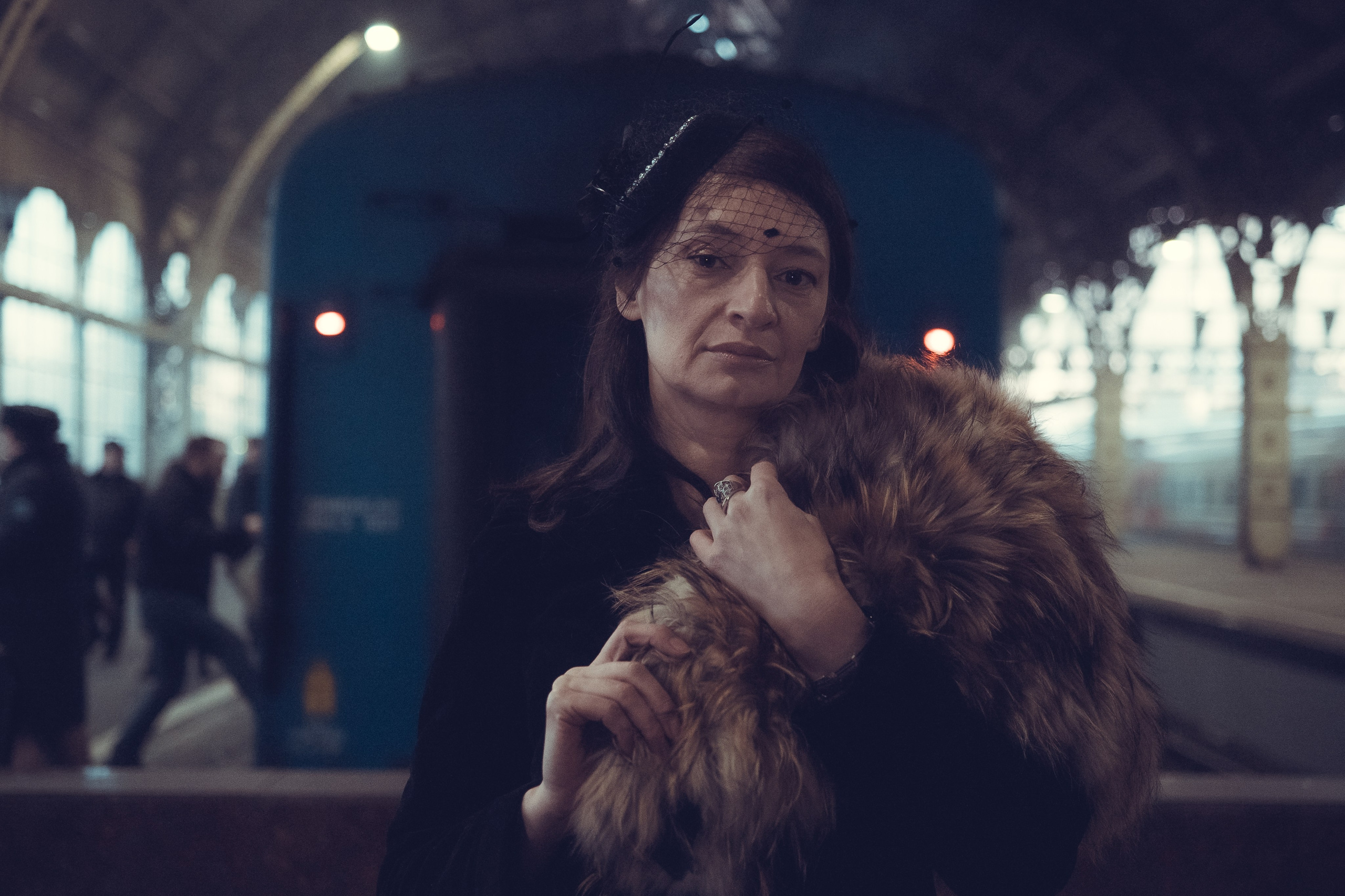 Ретро на Витебском вокзале. Professional photoartist in St. Petersburg (wedding, reportage, portrait, model book, love story) Alexander Shvedov