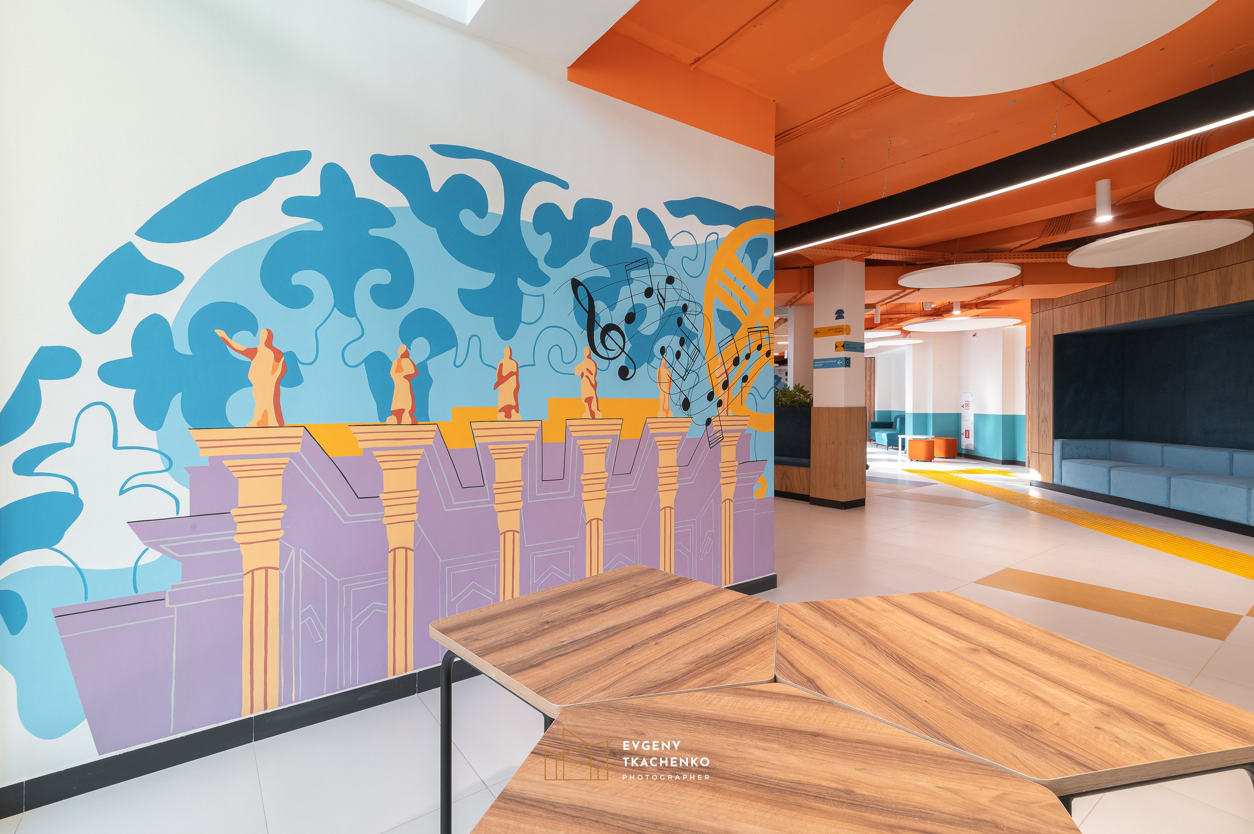 Дворец творчества Kausar. Архитектурный и интерьерный фотограф в Казахстане