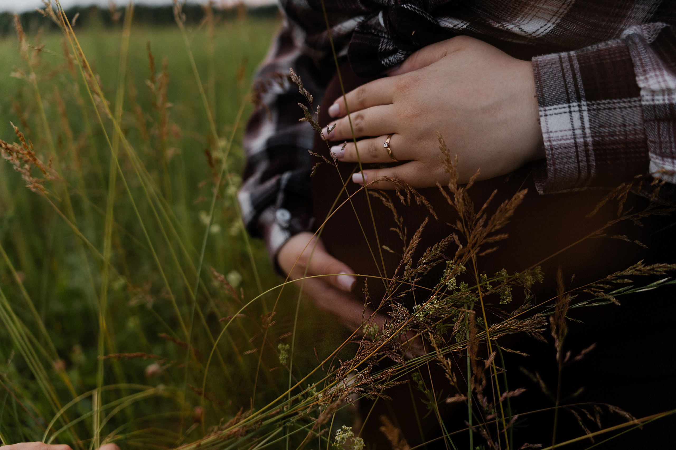 Парная съемка на природе