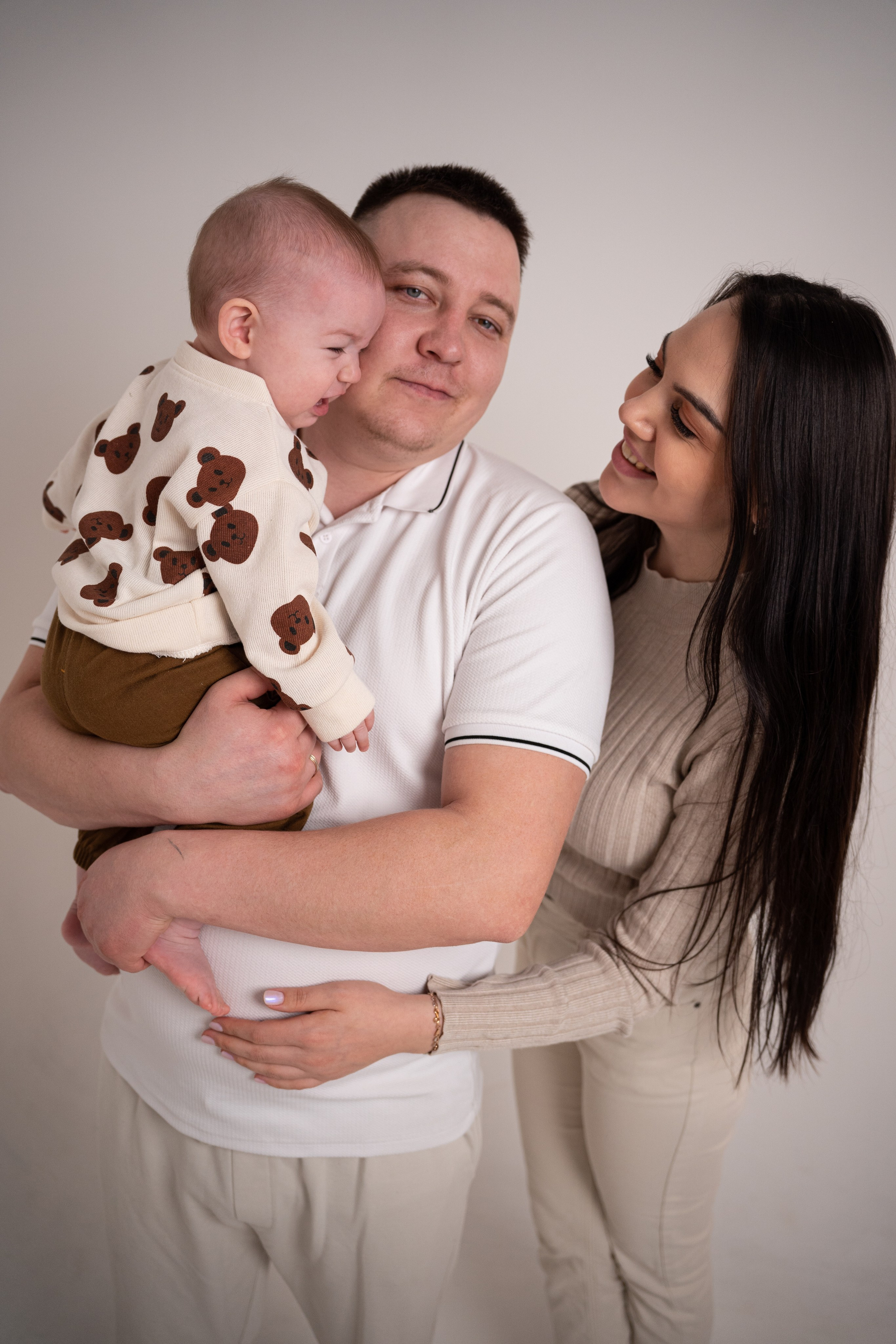 Семейная съемка в студии