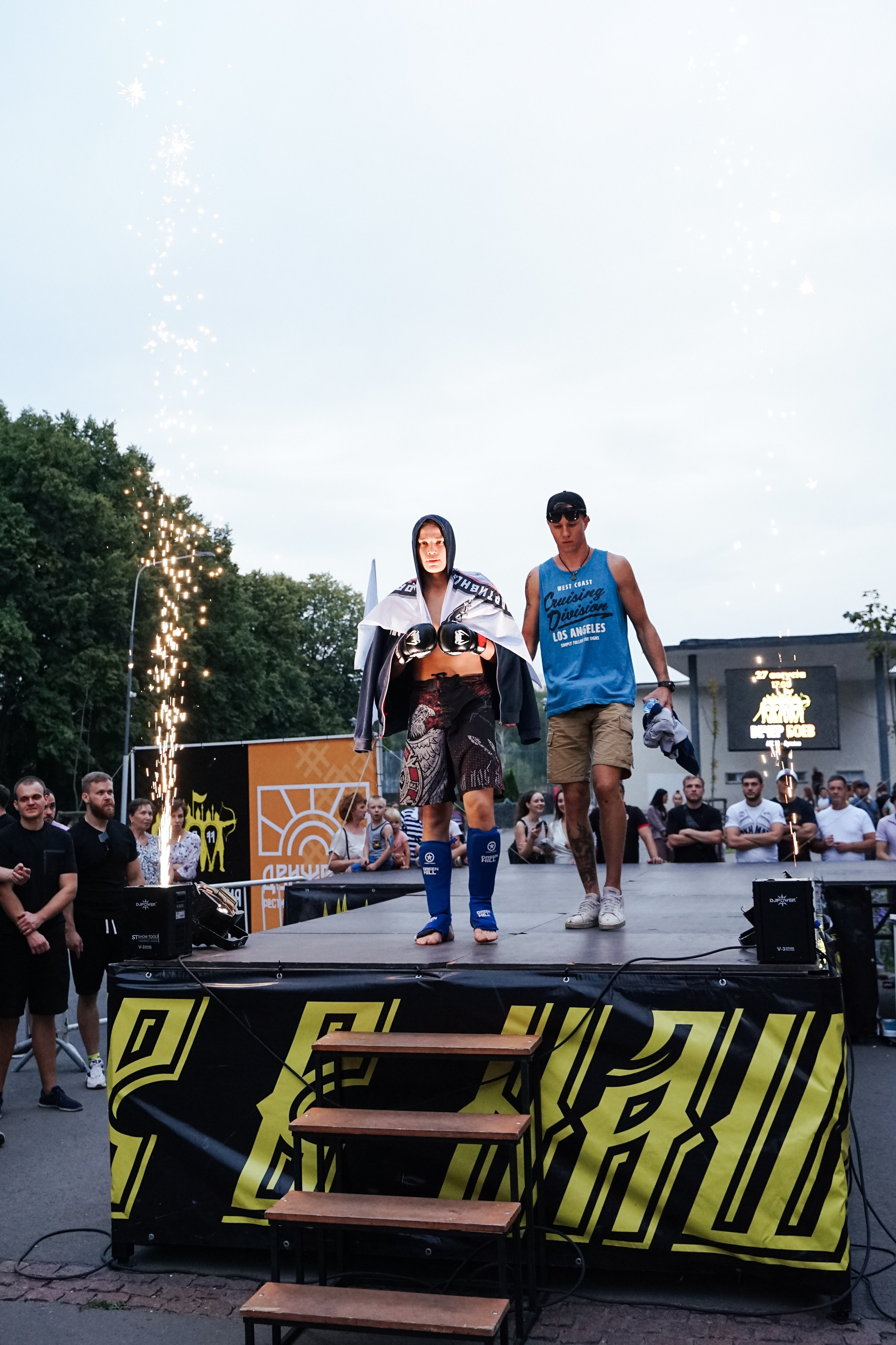 Вечер боев в ЦПКиО. Фотограф Надежда Погребняк | Рязань | Москва