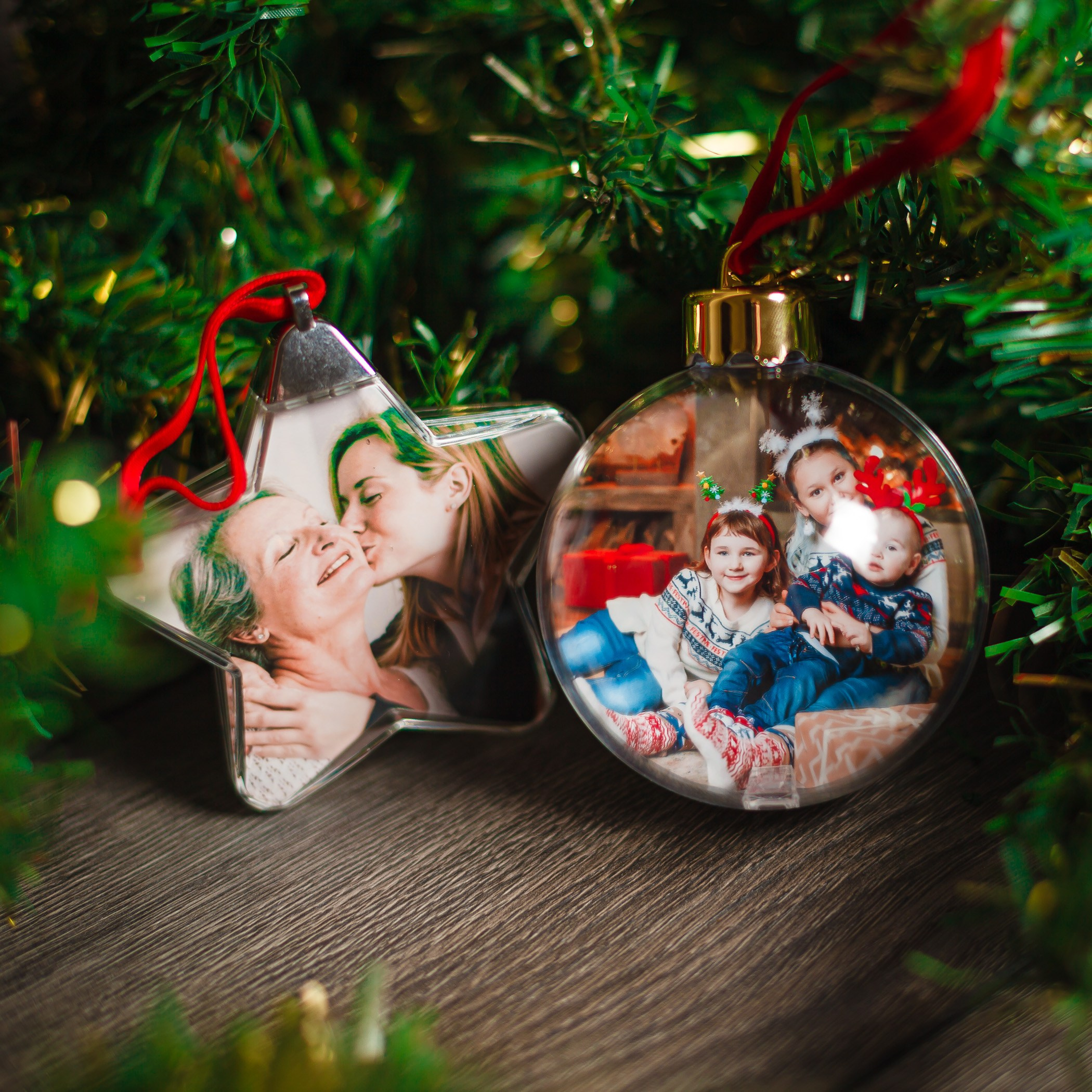 Елочные украшения с фото от Студии печати "ЧЁ" - 1