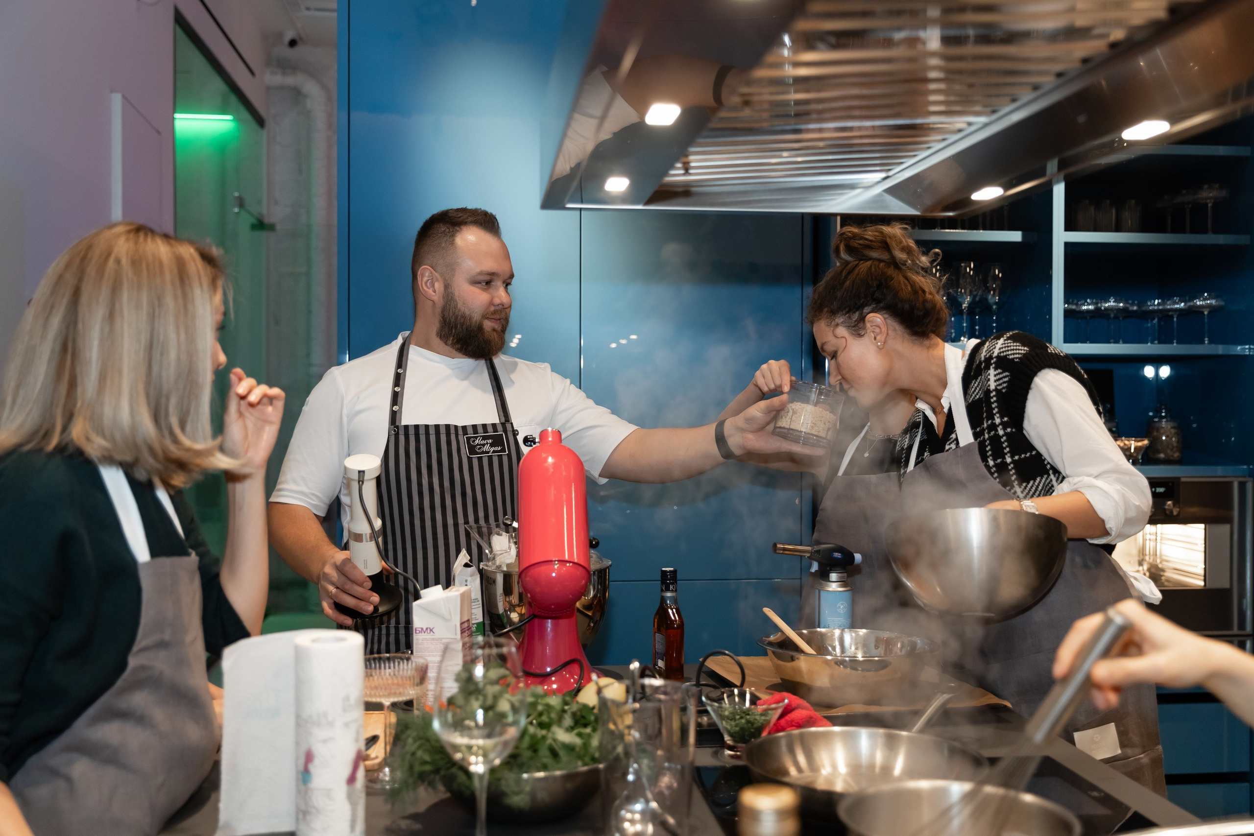 Кулинарный мастер-класс (Point of Experience). Татьяна Чернышова свадебный фотограф Москва