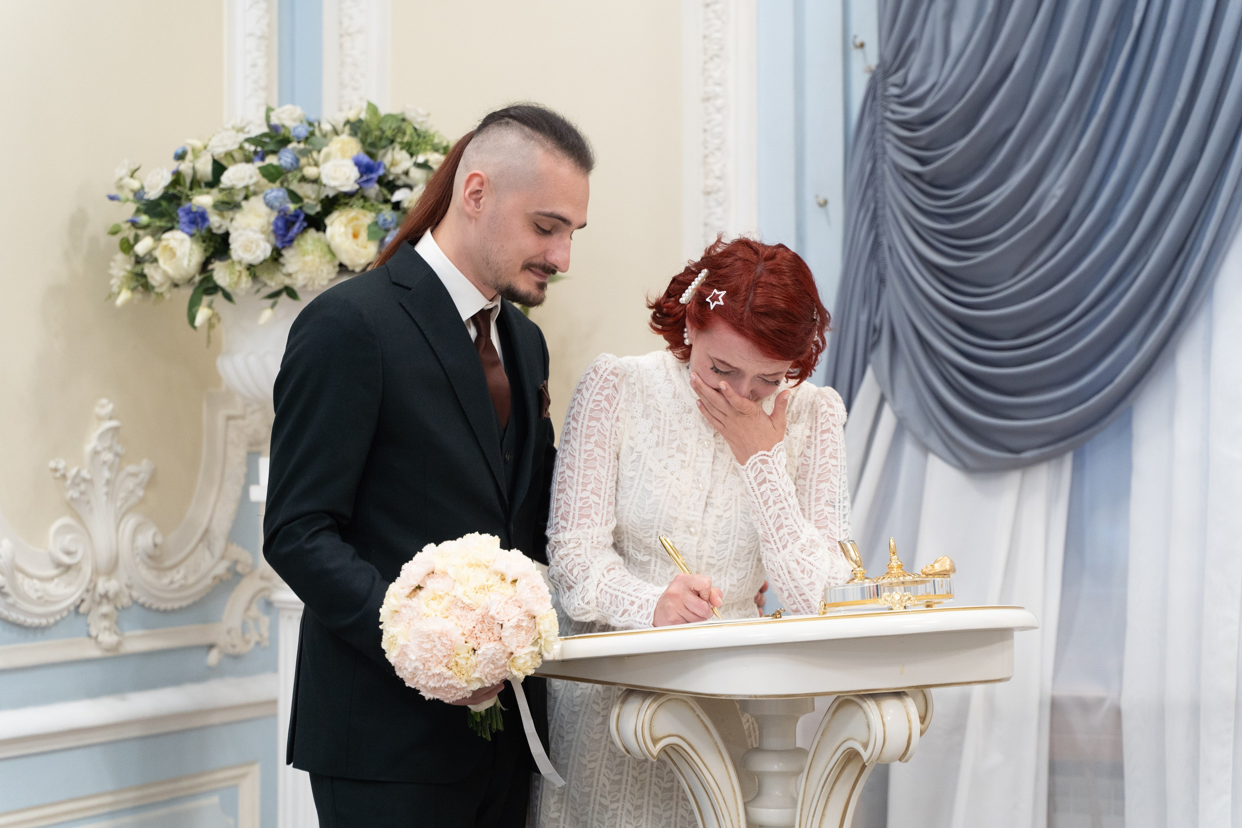 Поздняя регистрация в ЗАГСе. Professional photoartist in St. Petersburg (wedding, reportage, portrait, model book, love story) Alexander Shvedov