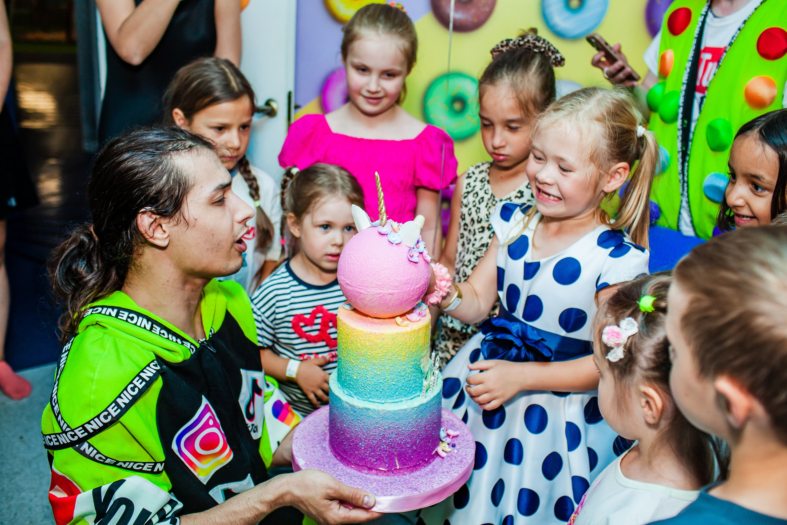 День рождения Даши Ленточная дискотека. Детский и семейный фотограф в Санкт-Петербурге Елизавета Сорокина
