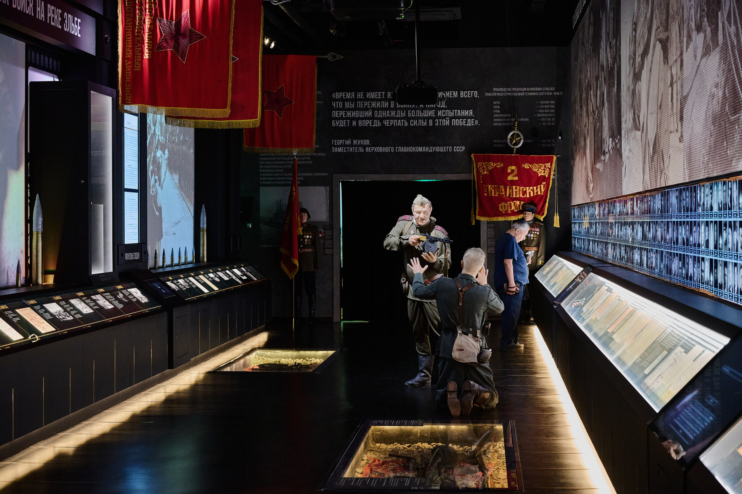 Музейный комплекс 1418 шагов к Победе. Фотограф Роман Адлер